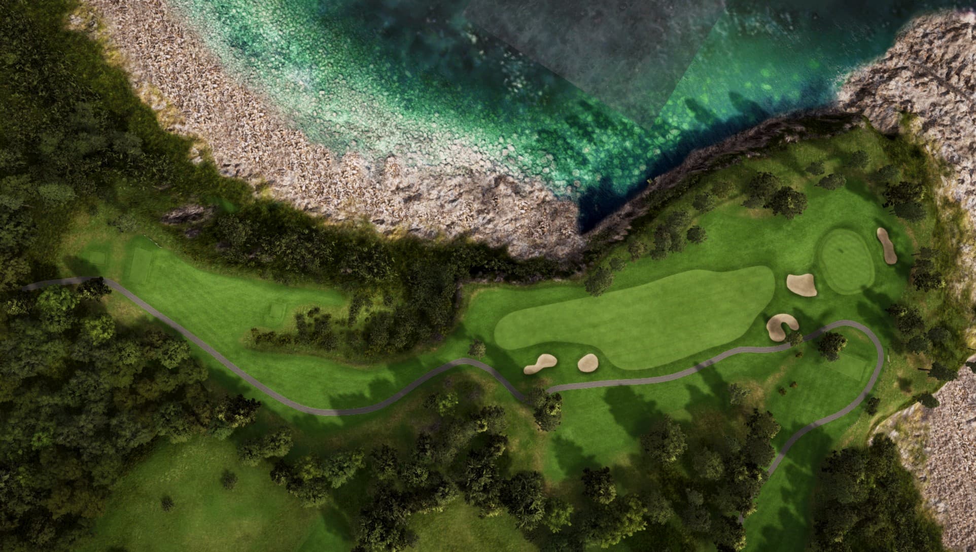 Hole 4 at Kawana Hotel Oshima Course