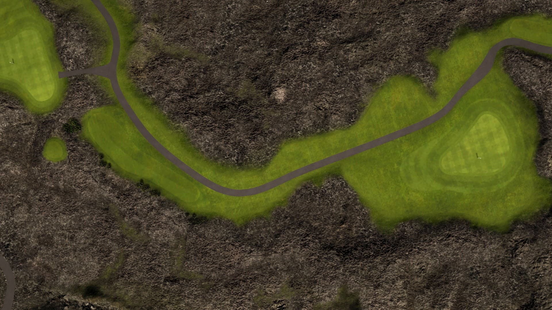 Hole 4 at Keilir Golf Club