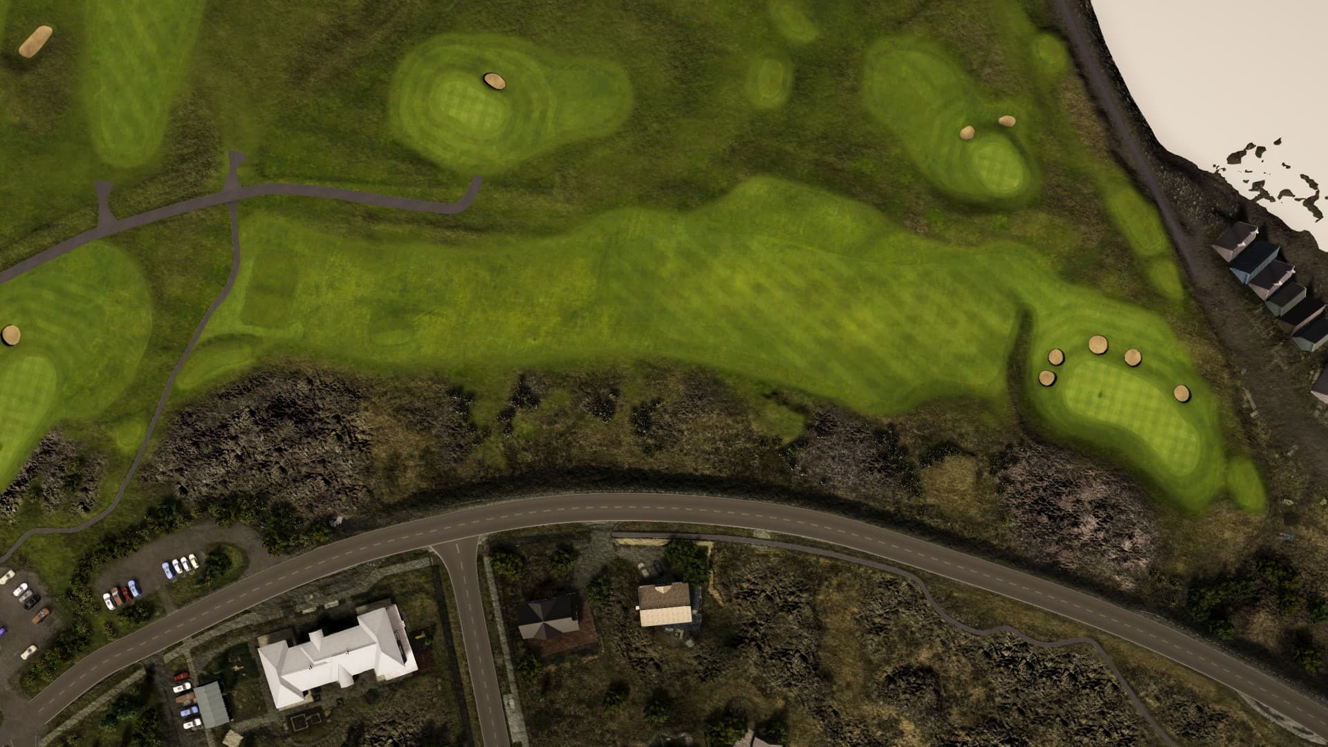 Hole 10 at Keilir Golf Club