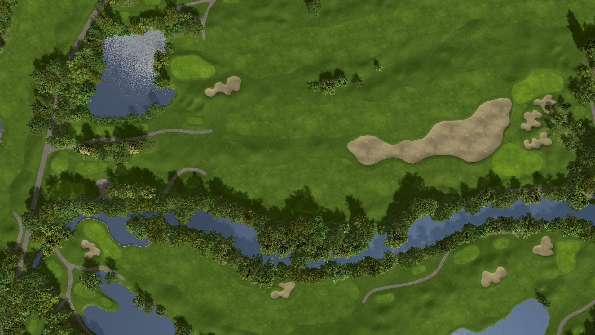 Hole 1 at Kempferhof Golf Course