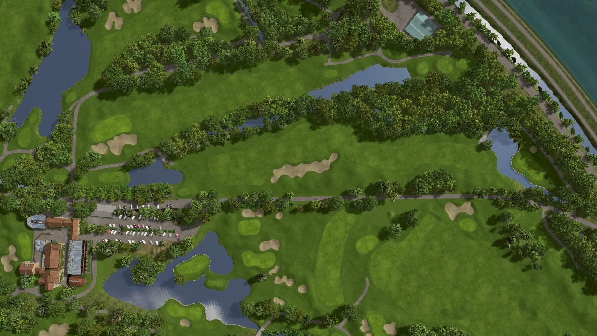 Hole 4 at Kempferhof Golf Course