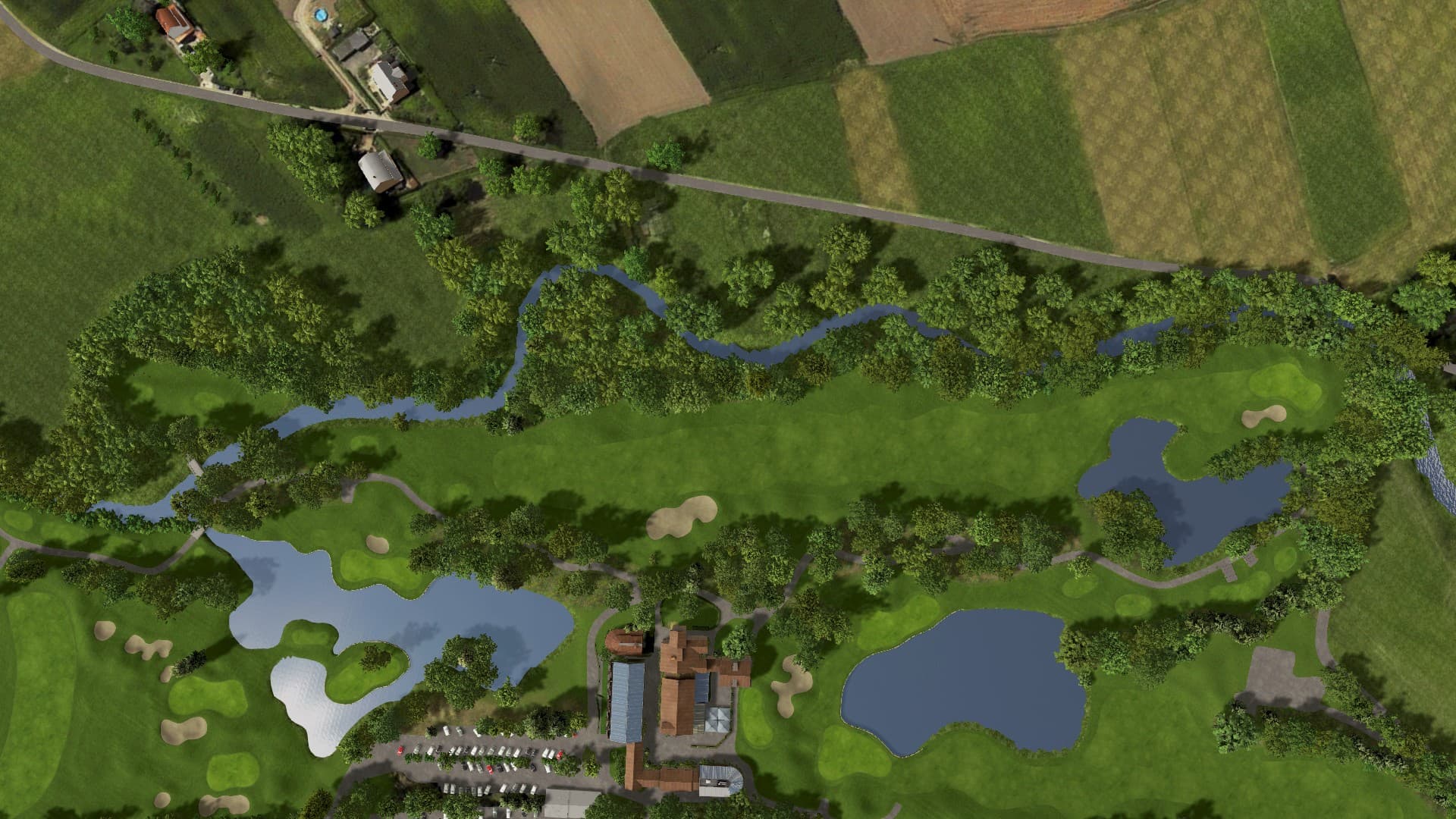 Hole 8 at Kempferhof Golf Course