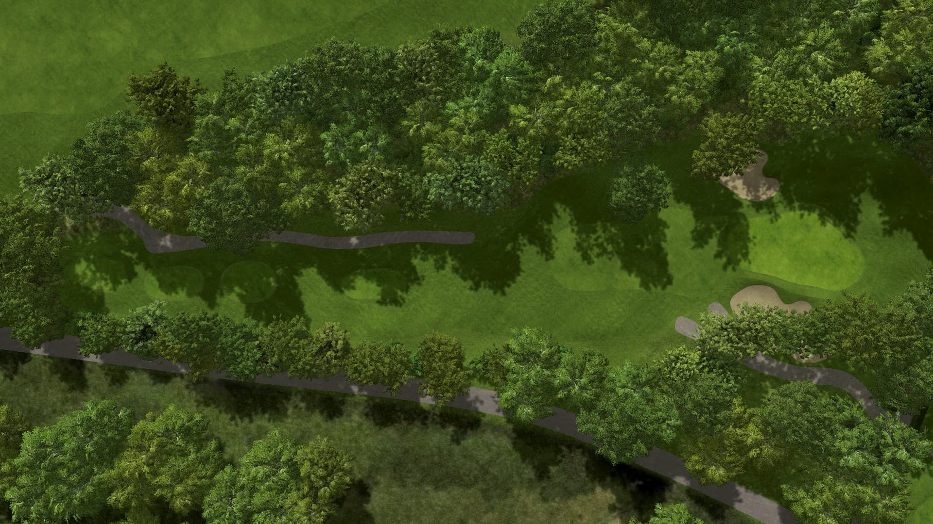 Hole 17 at Kempferhof Golf Course