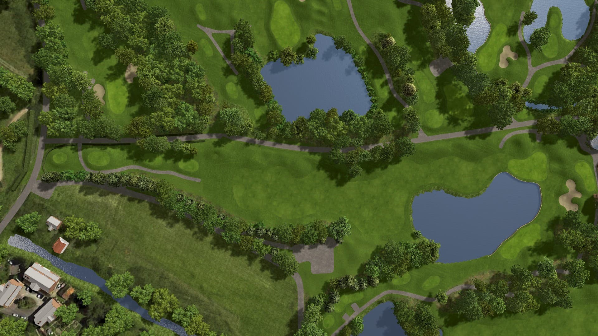 Hole 18 at Kempferhof Golf Course