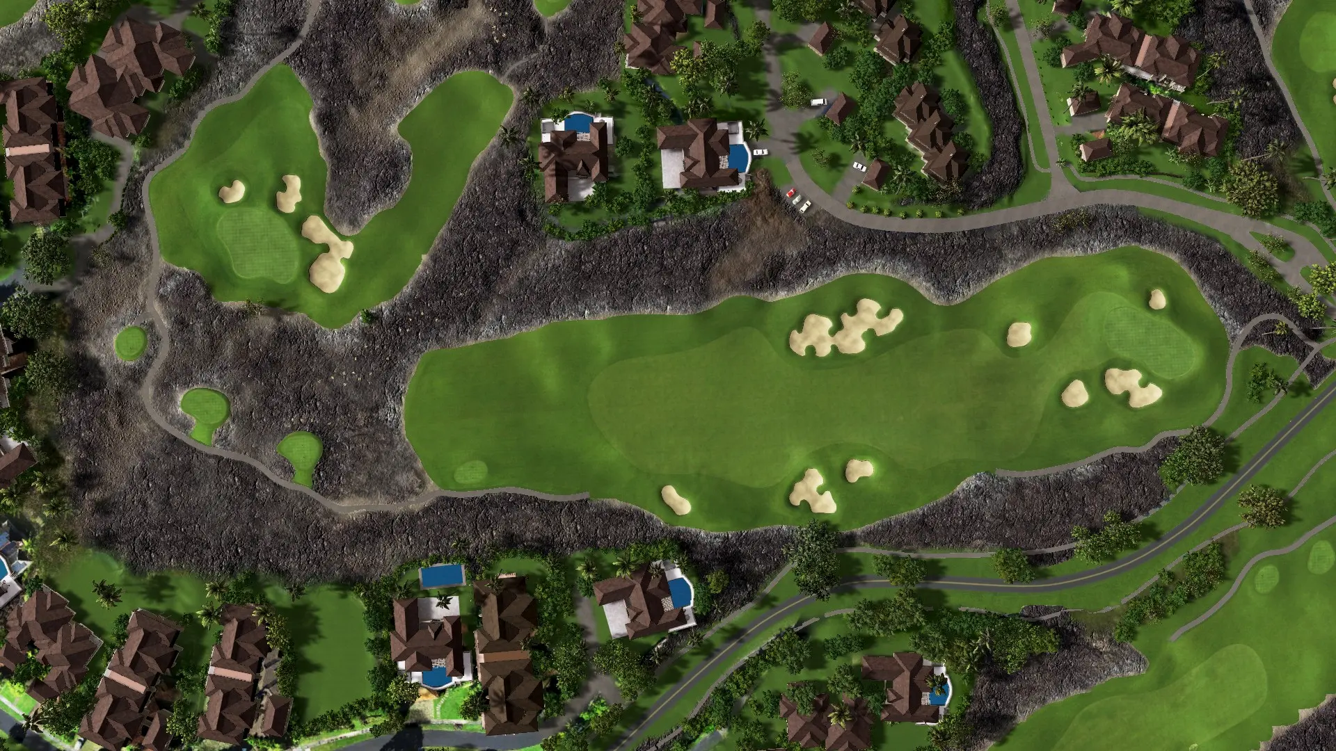 Hole 4 at Ke'olu Golf Course