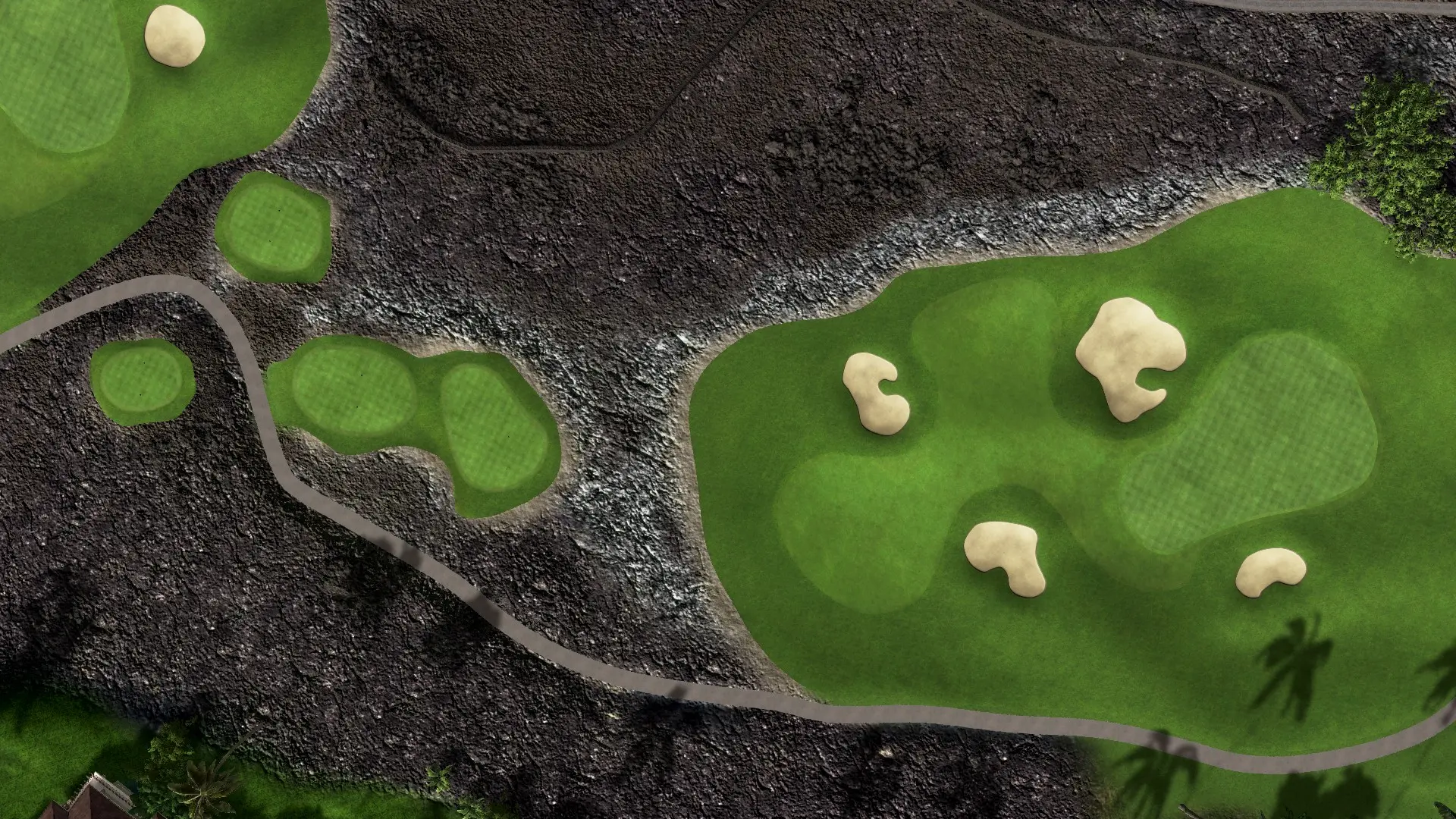 Hole 7 at Ke'olu Golf Course
