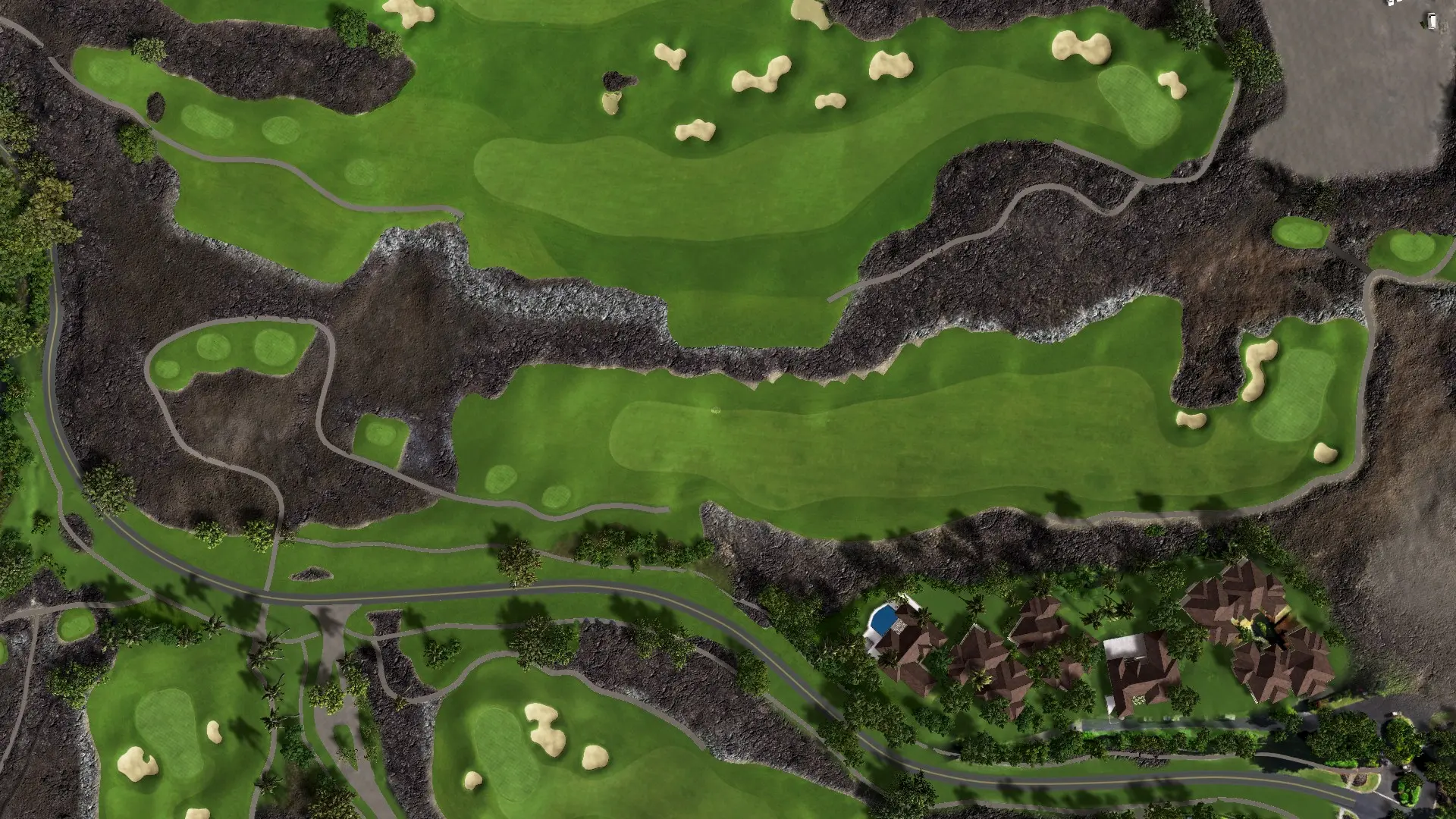 Hole 8 at Ke'olu Golf Course