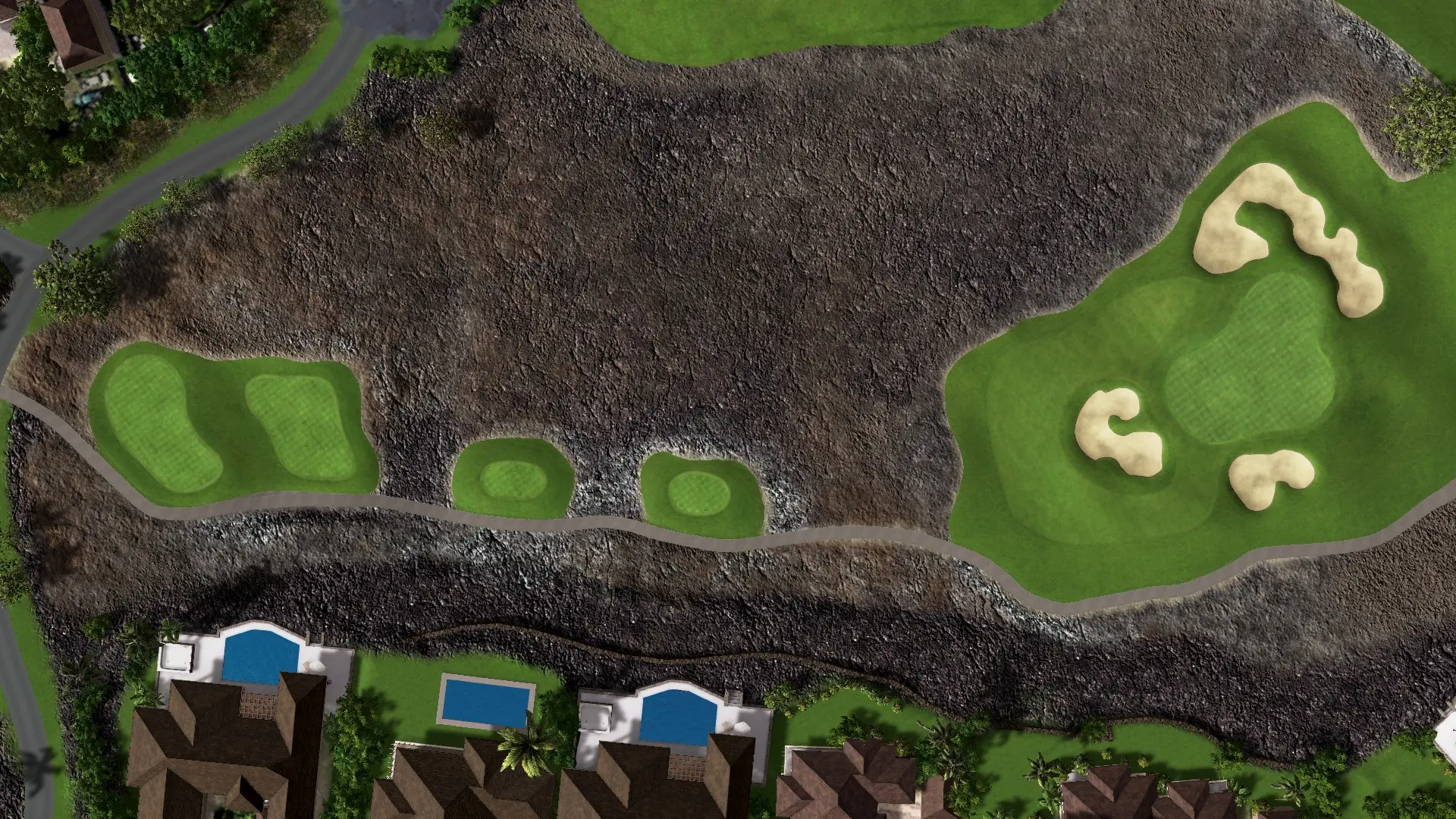 Hole 11 at Ke'olu Golf Course
