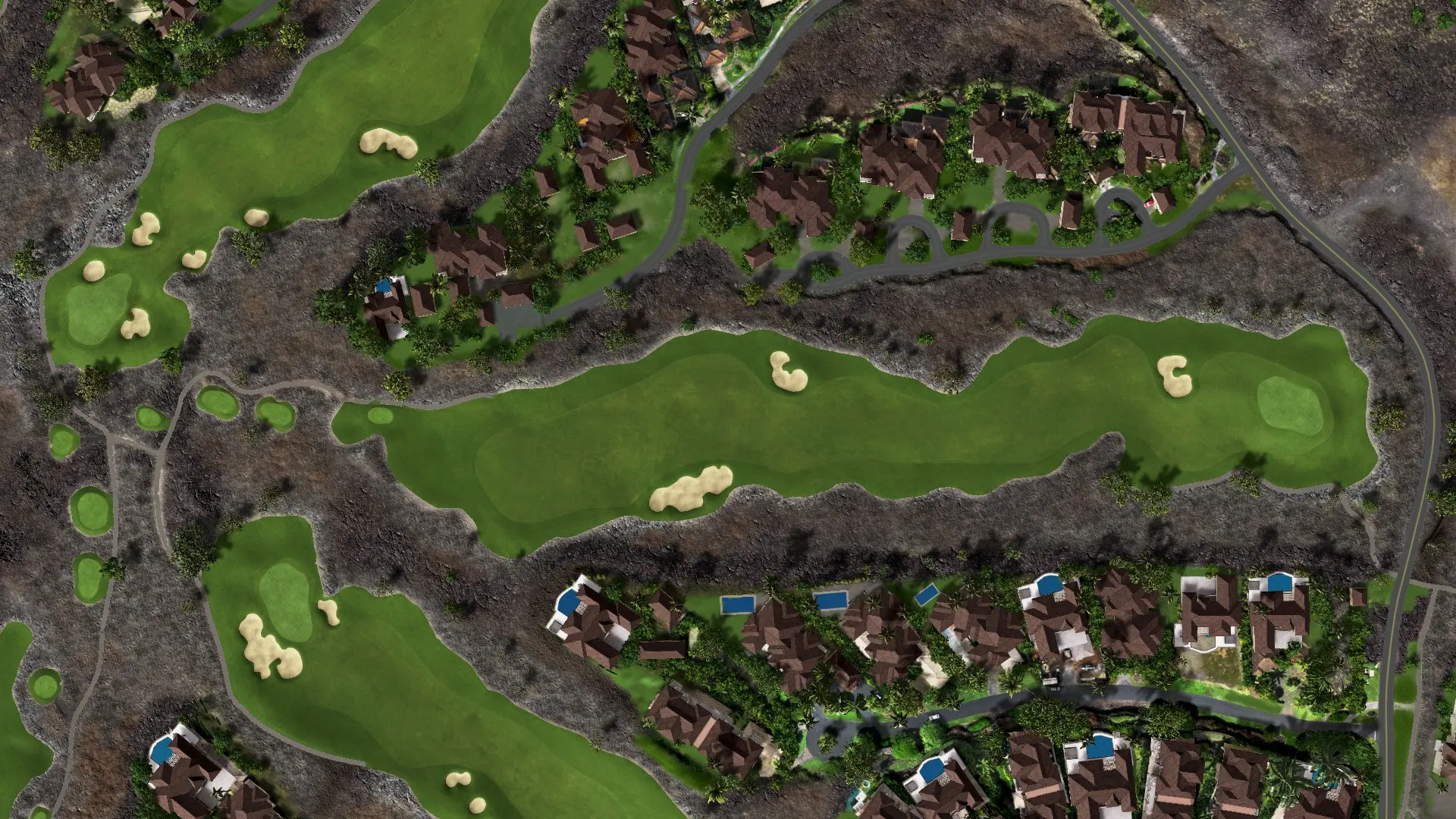 Hole 13 at Ke'olu Golf Course