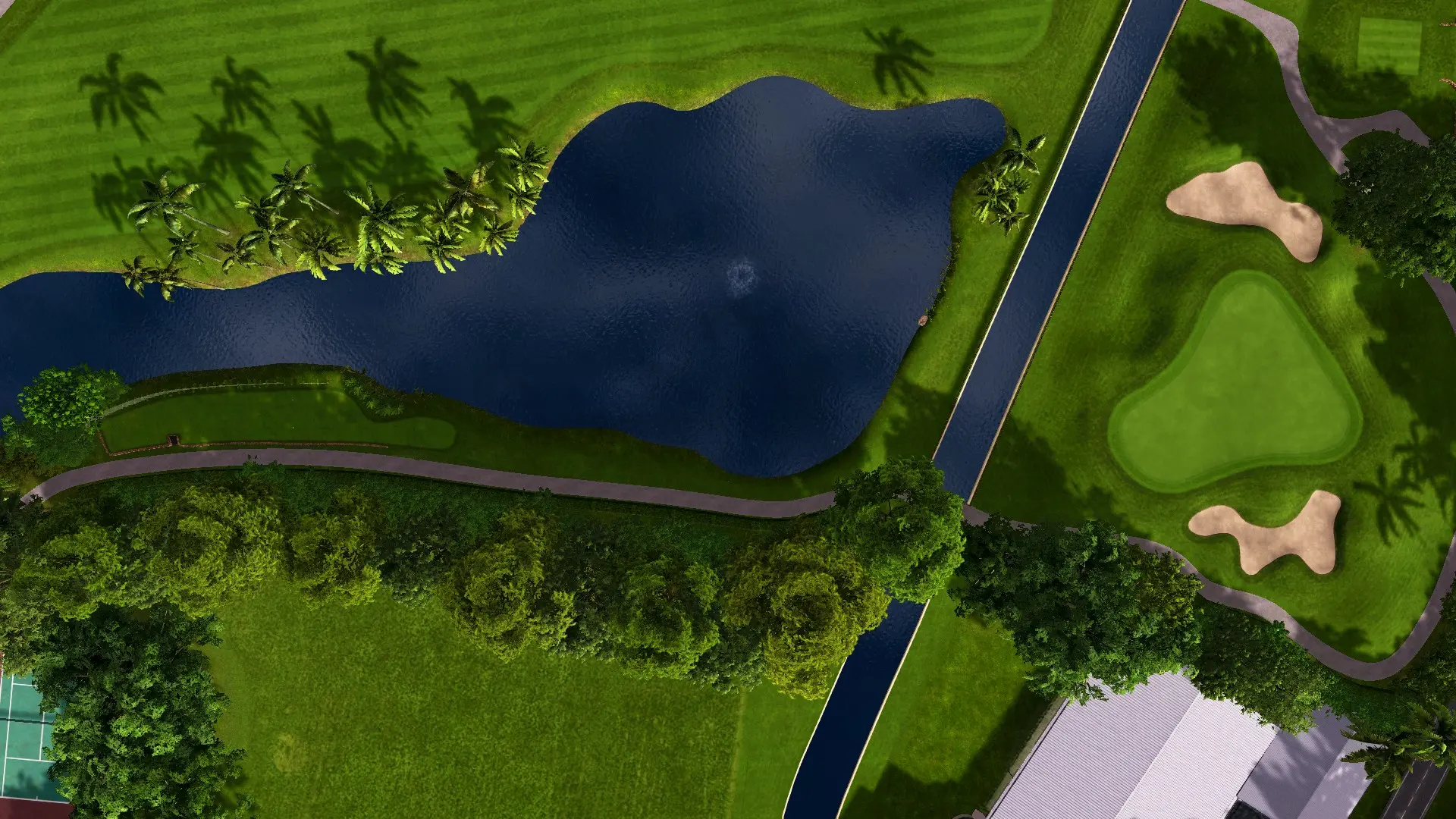 Hole 4 at Keppel Club