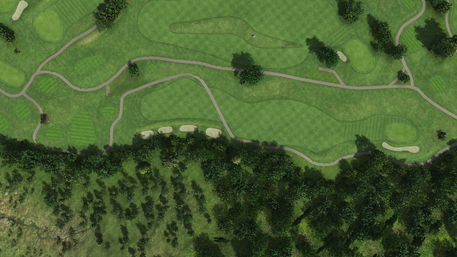 Hole 1 at Kettle Brook GC