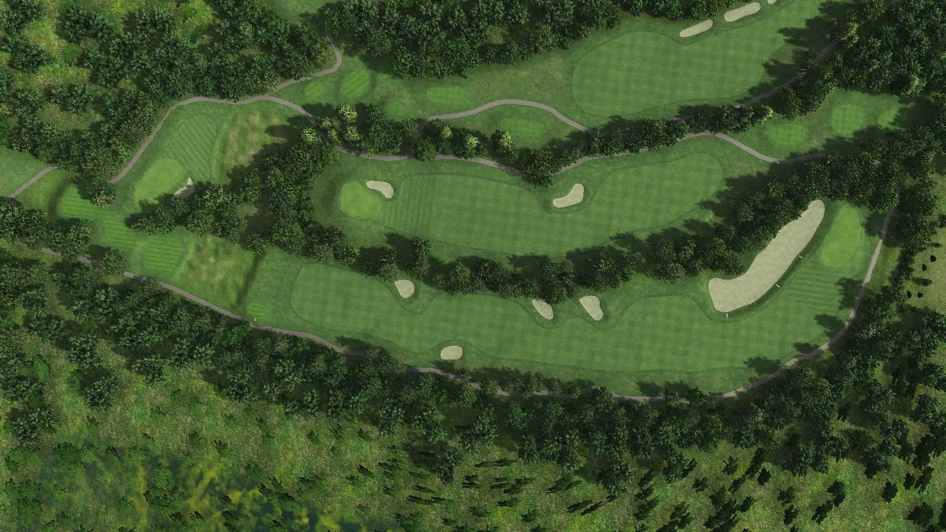 Hole 2 at Kettle Brook GC