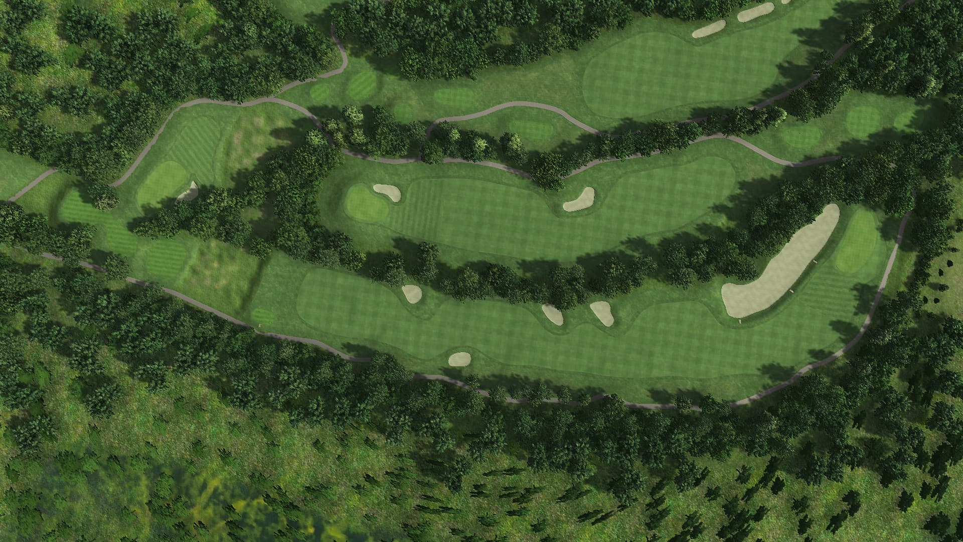 Hole 2 at Kettle Brook GC