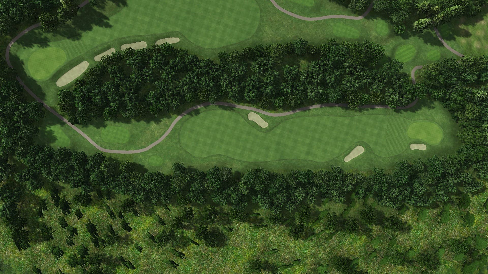 Hole 5 at Kettle Brook GC
