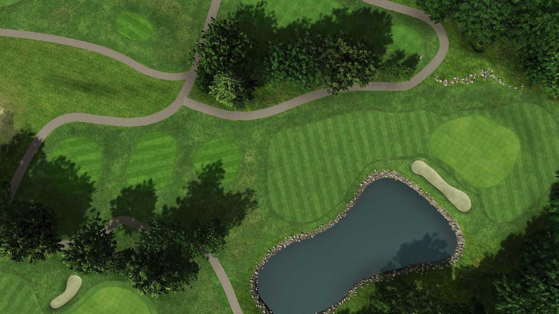 Hole 8 at Kettle Brook GC