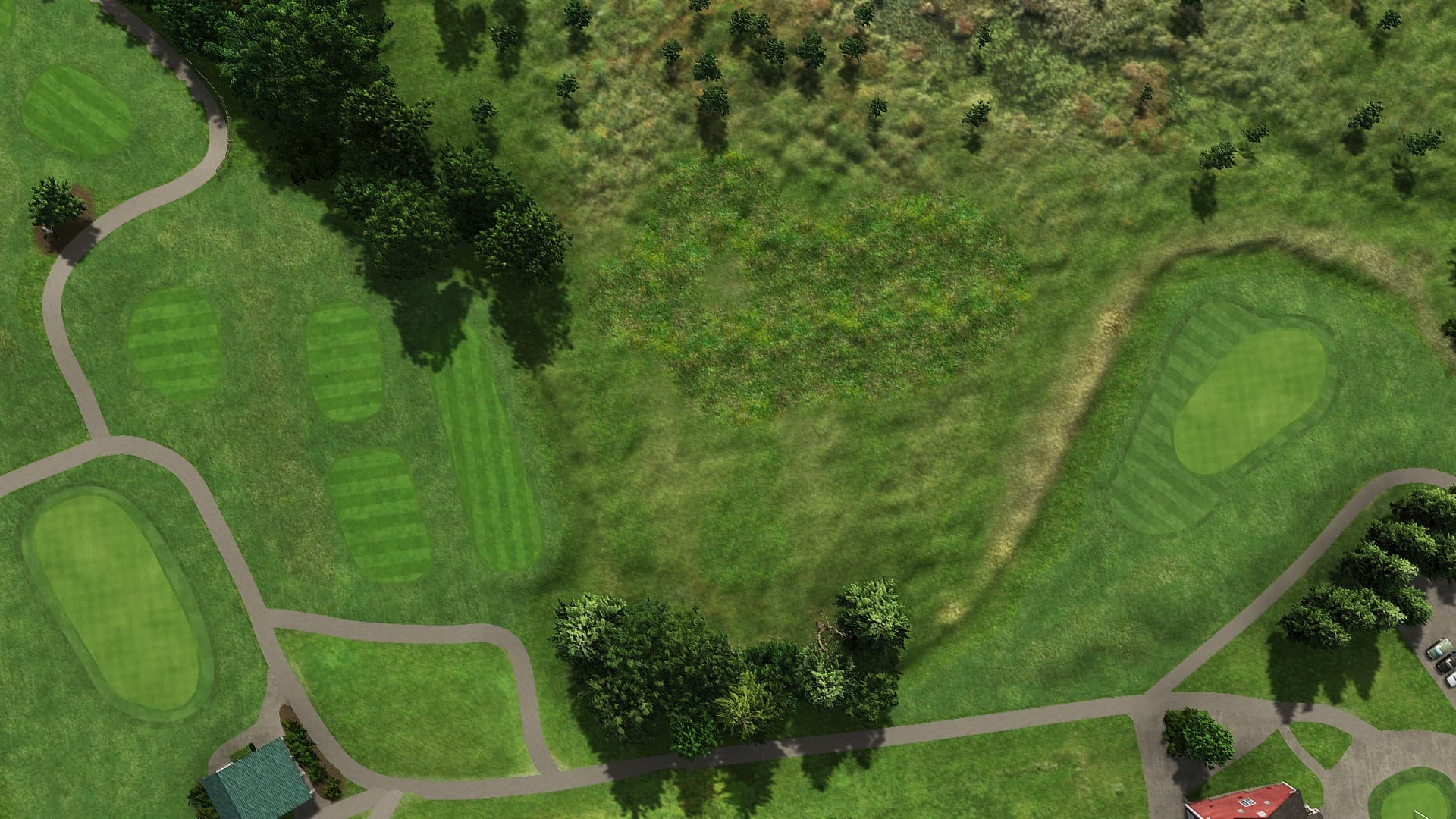 Hole 12 at Kettle Brook GC