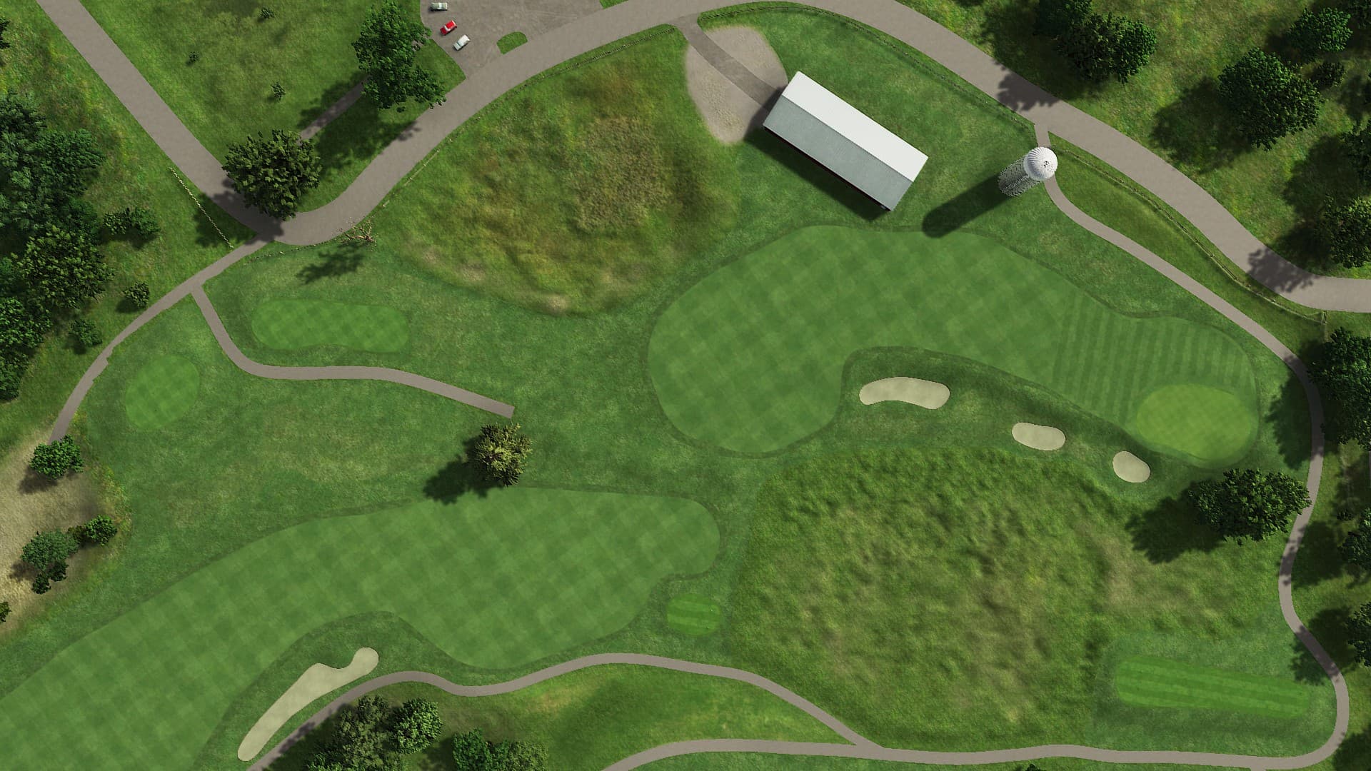 Hole 13 at Kettle Brook GC