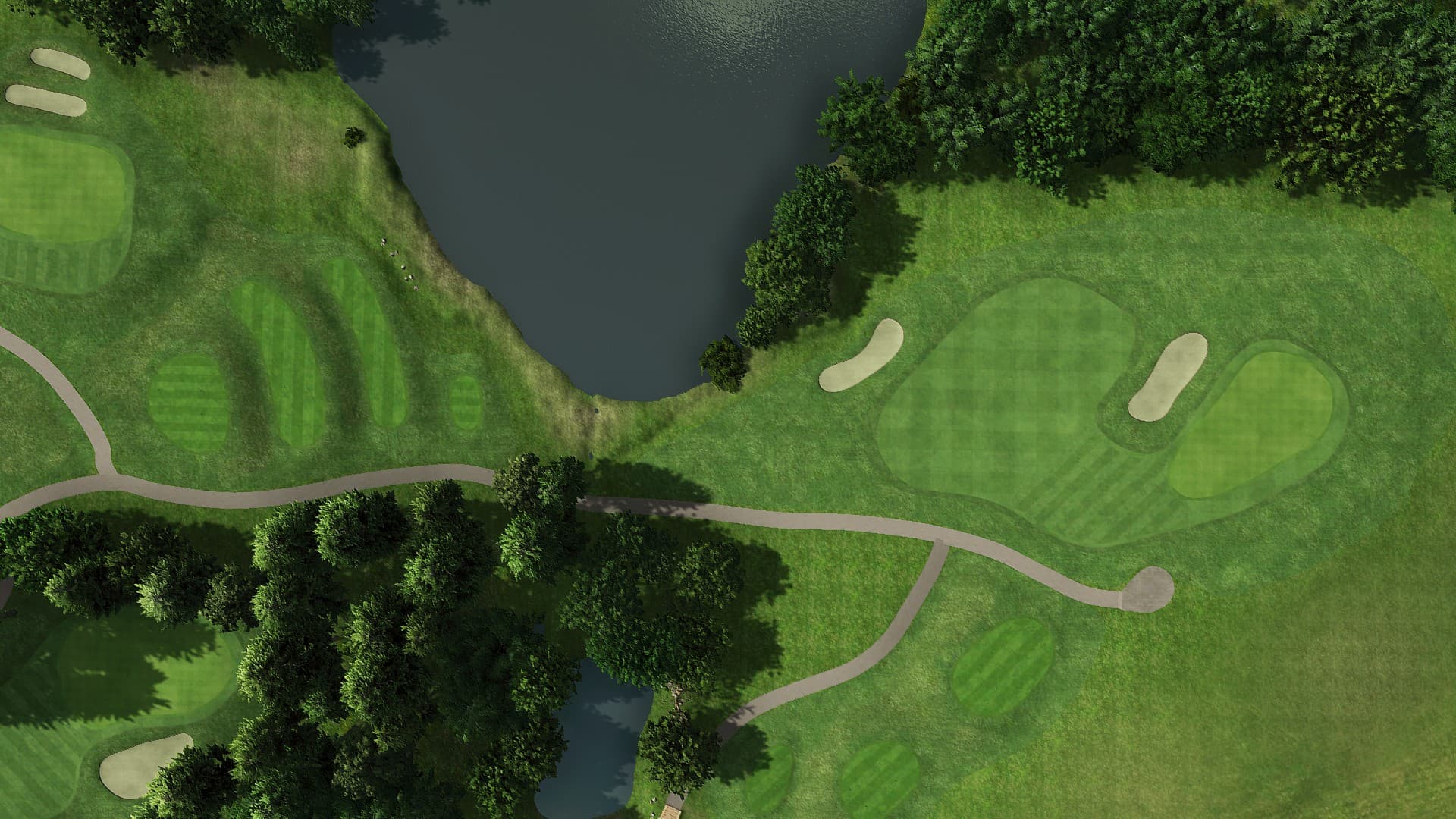 Hole 17 at Kettle Brook GC