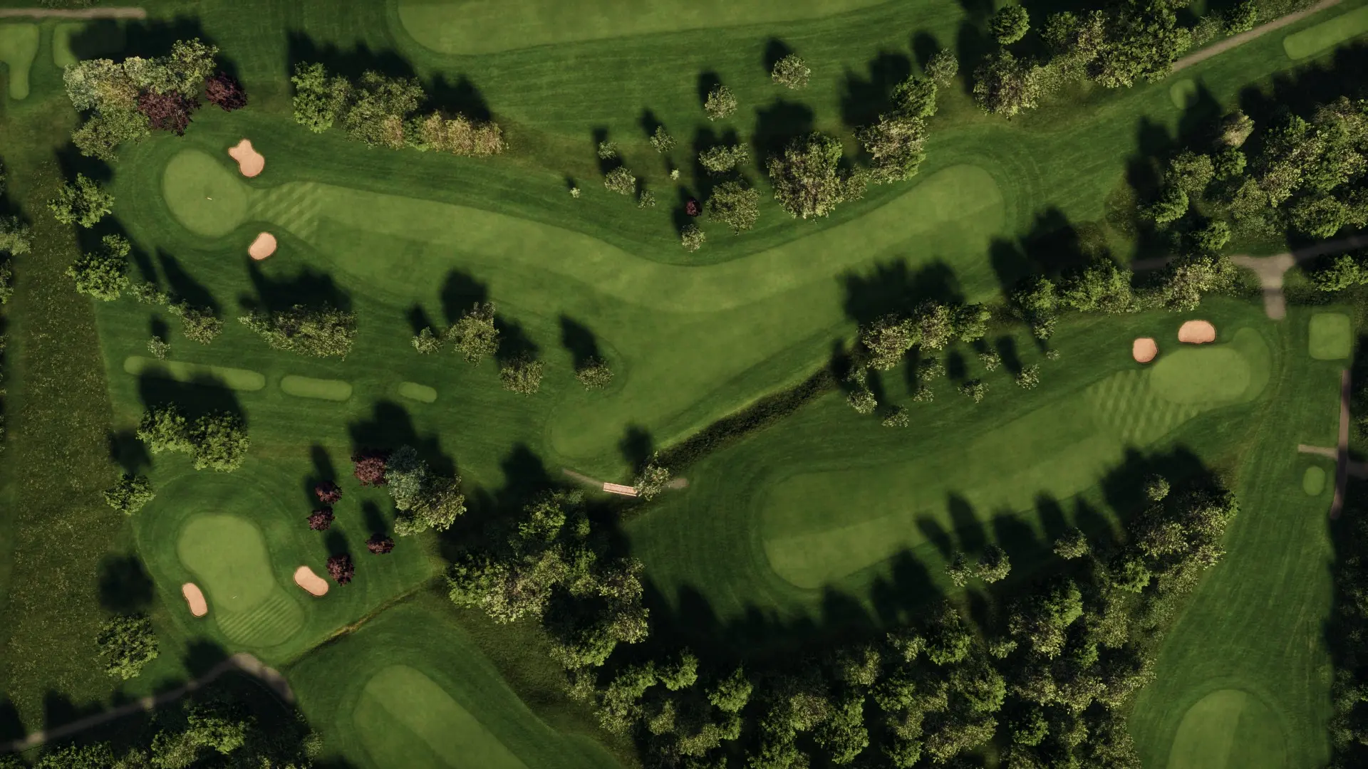 Hole 8 at Kirby Muxloe Golf Club