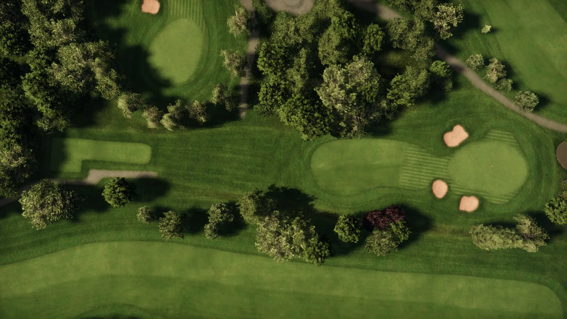 Hole 12 at Kirby Muxloe Golf Club