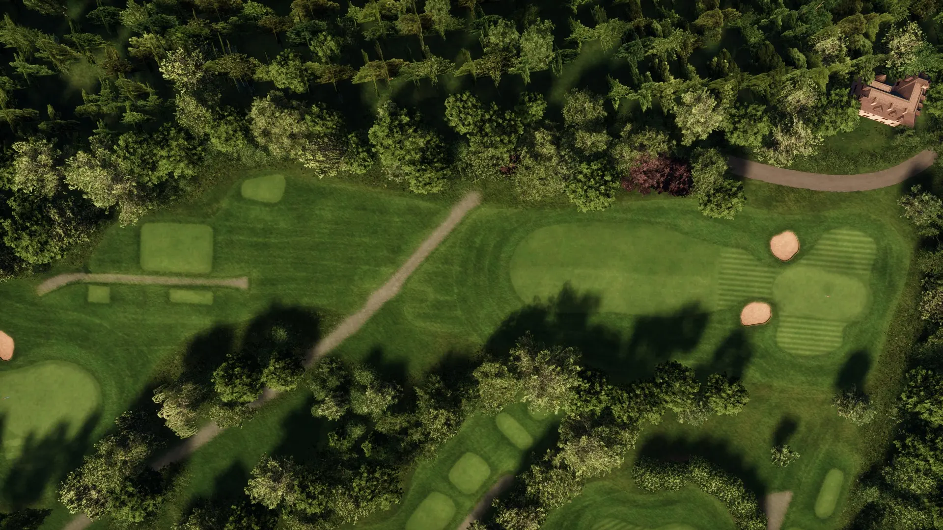 Hole 16 at Kirby Muxloe Golf Club