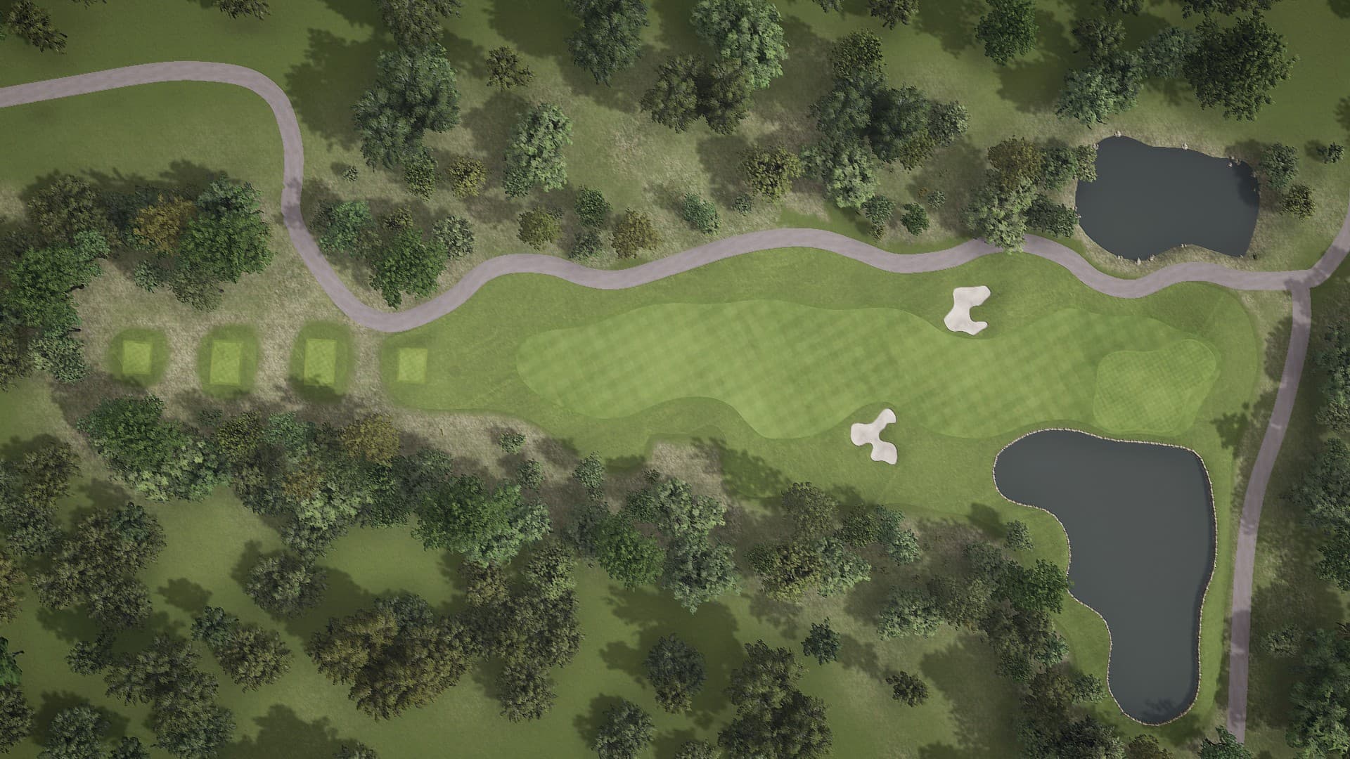 Hole 9 at Kissing Tree