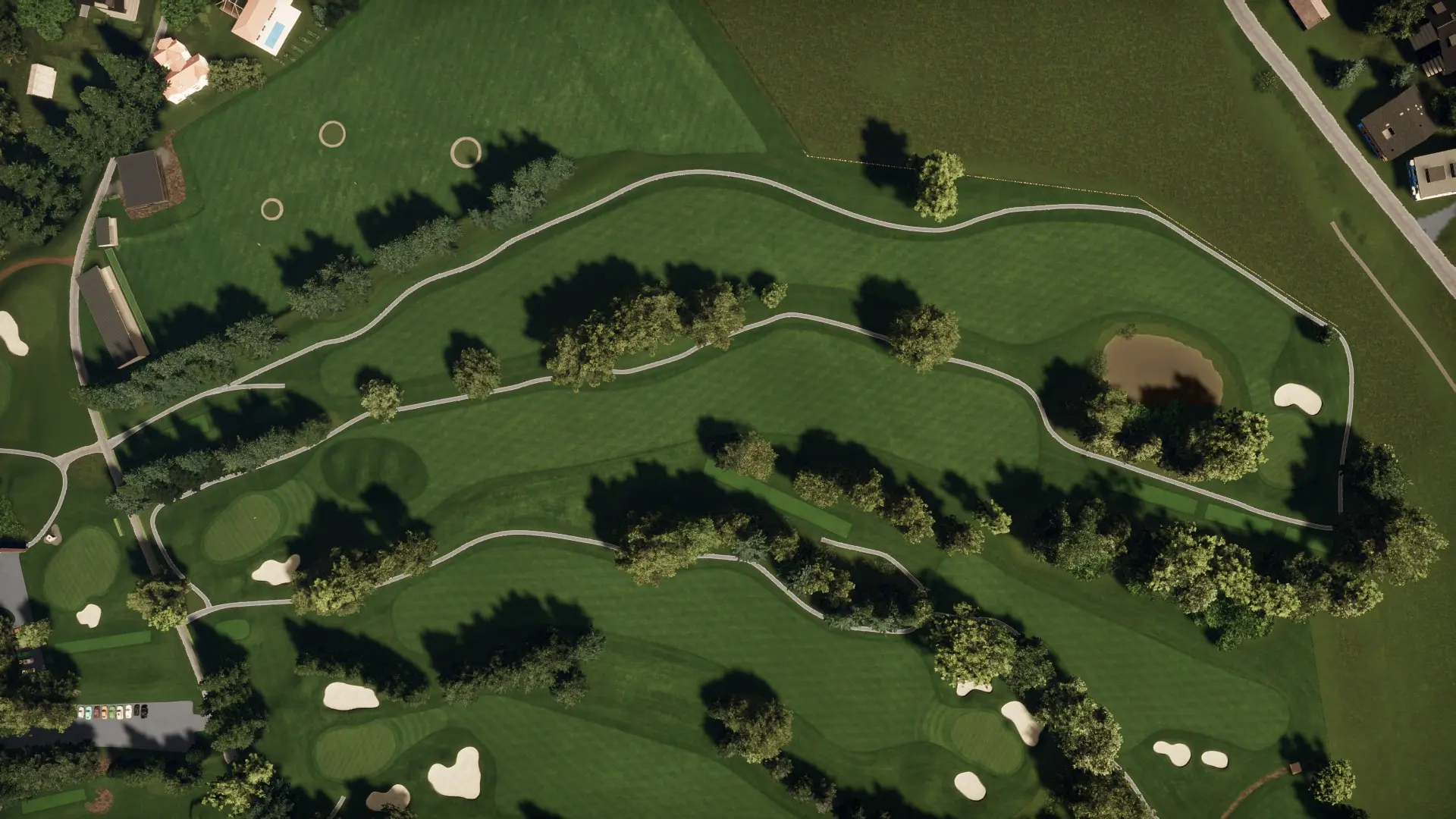 Hole 1 at Kitzbühel-Schwarzee-Reith