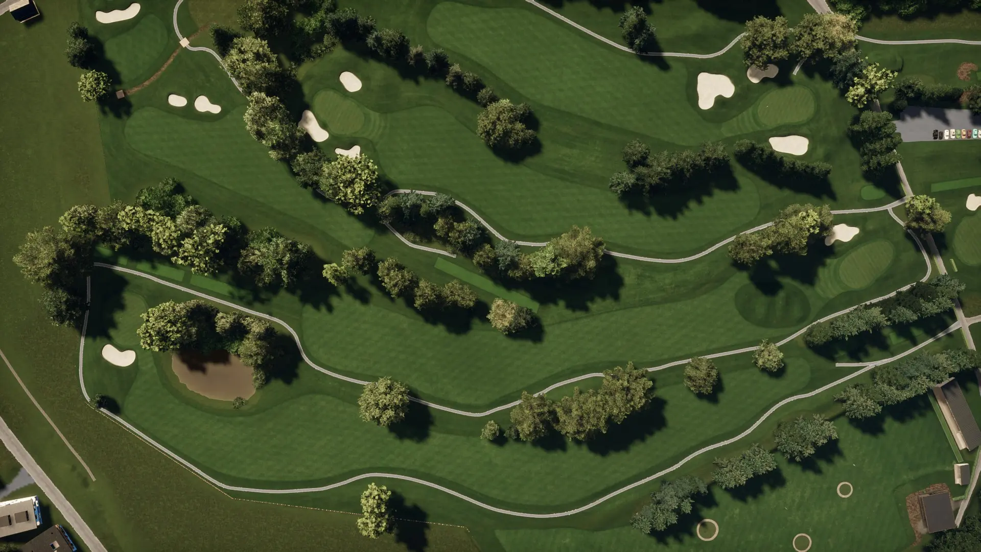 Hole 2 at Kitzbühel-Schwarzee-Reith