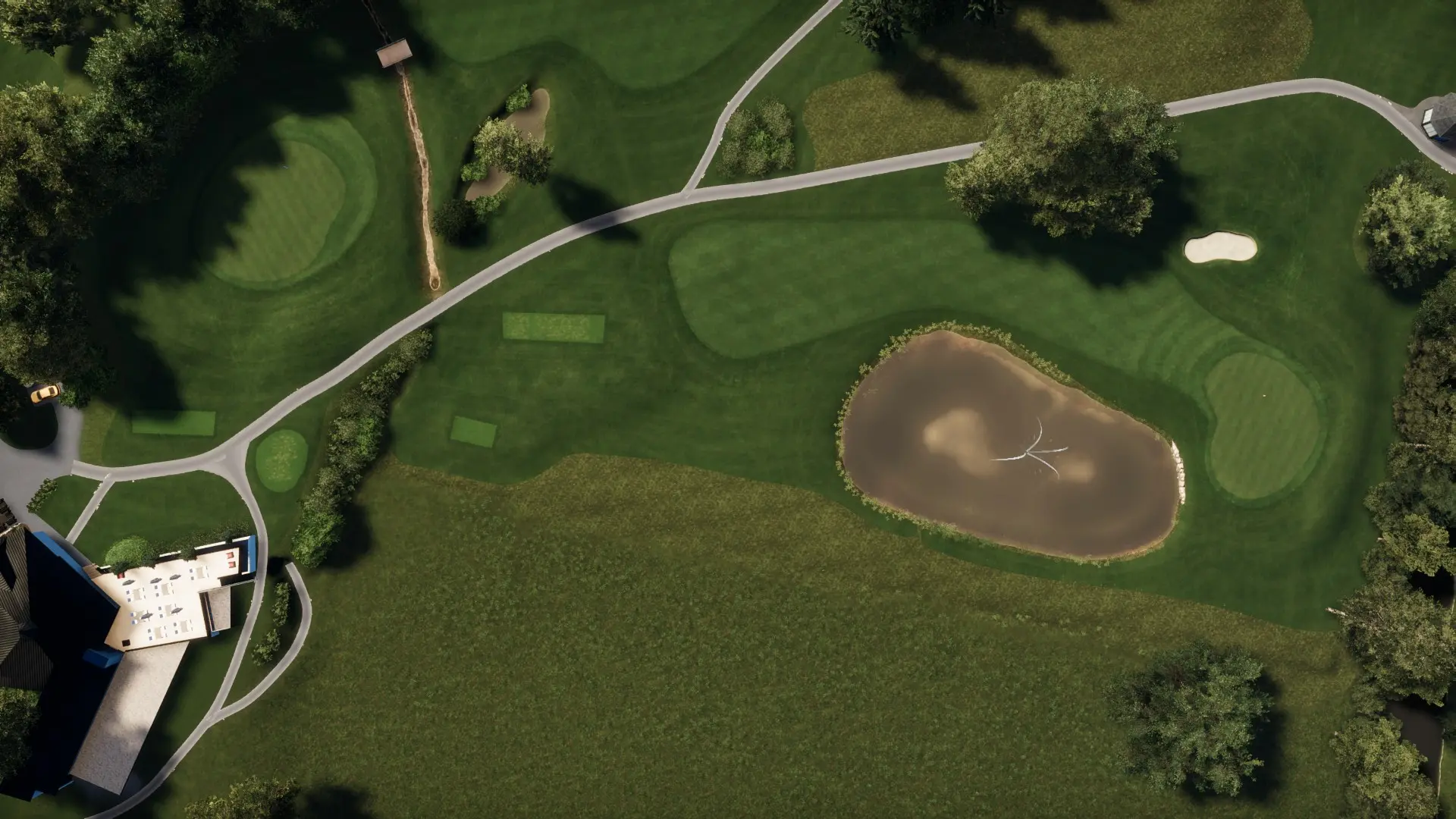 Hole 9 at Kitzbühel-Schwarzee-Reith