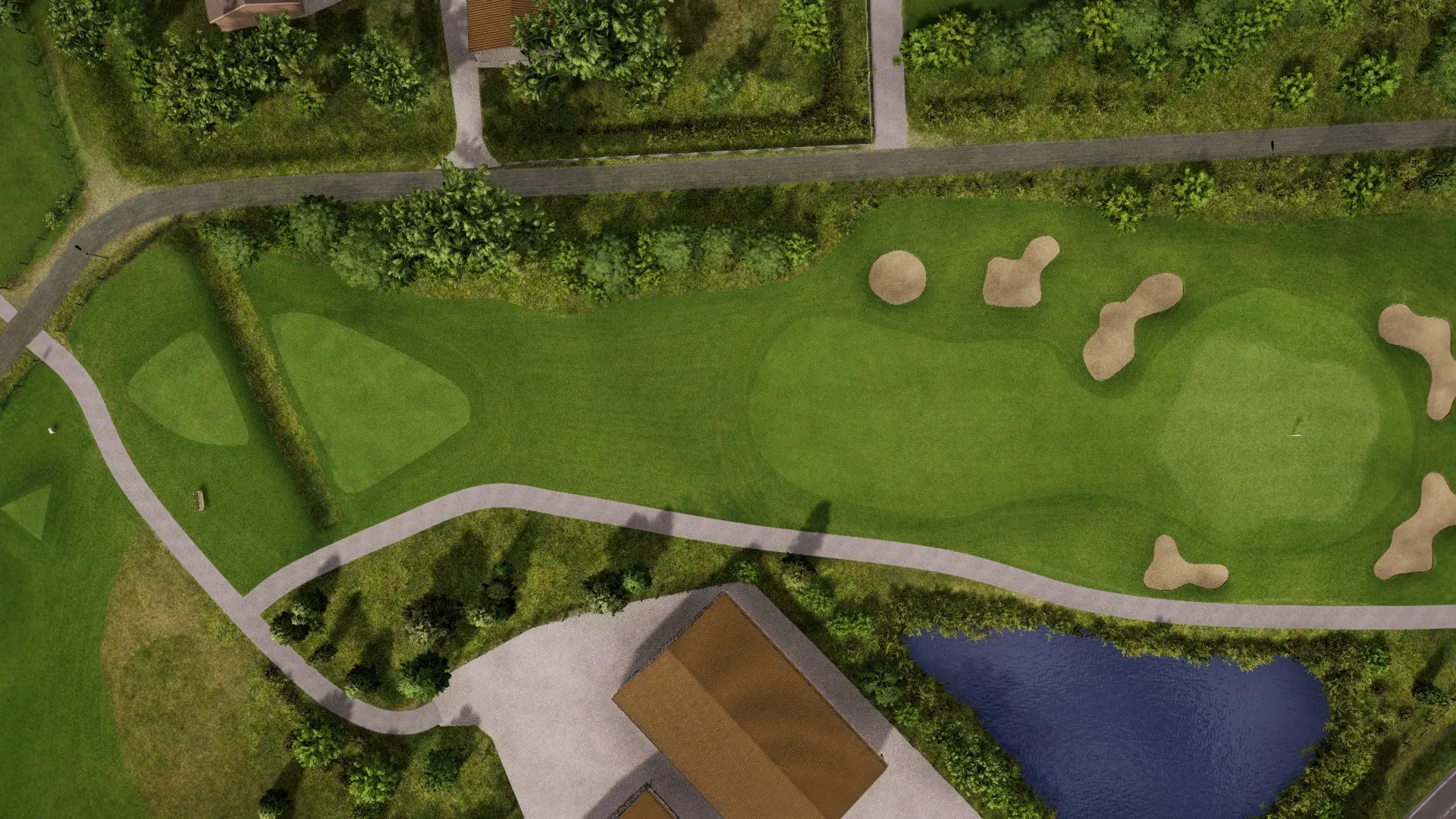 Hole 2 at Koksijde Golf ter Hille