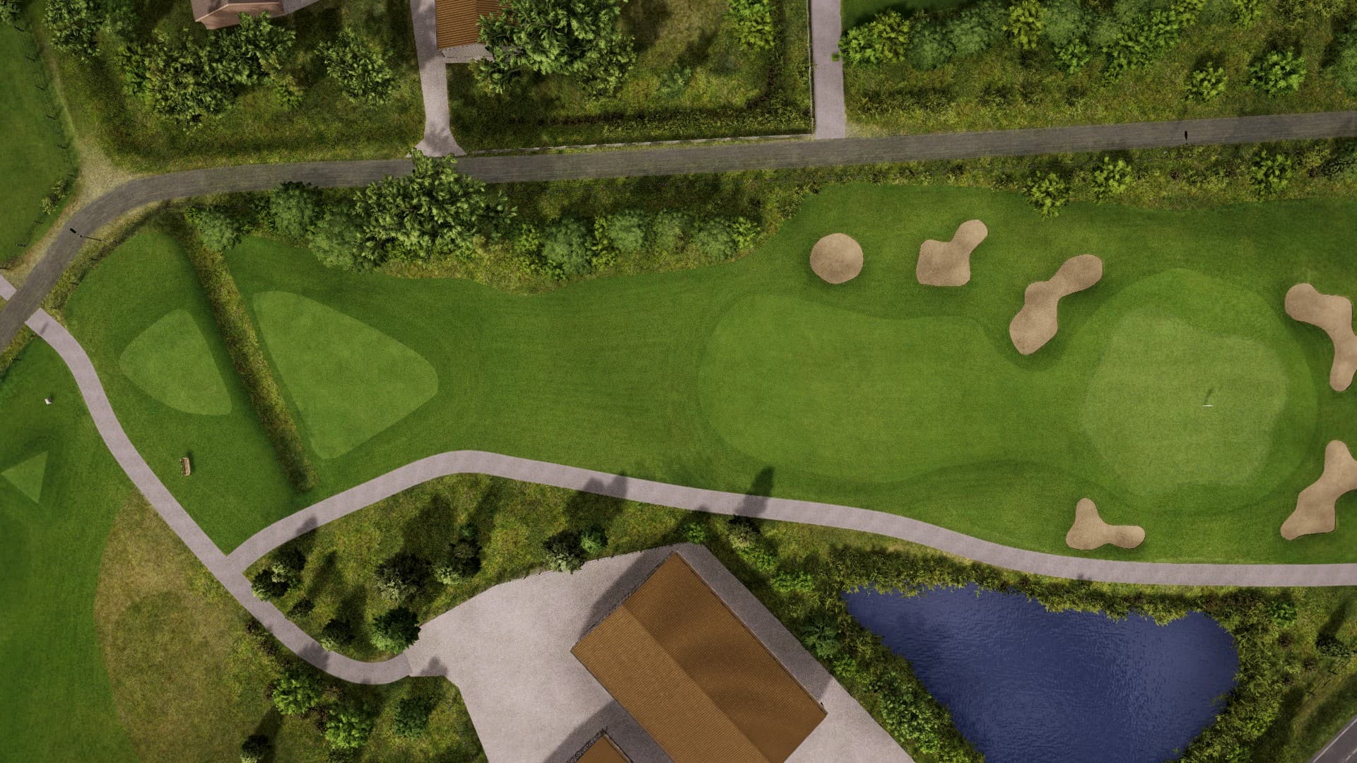 Hole 2 at Koksijde Golf ter Hille