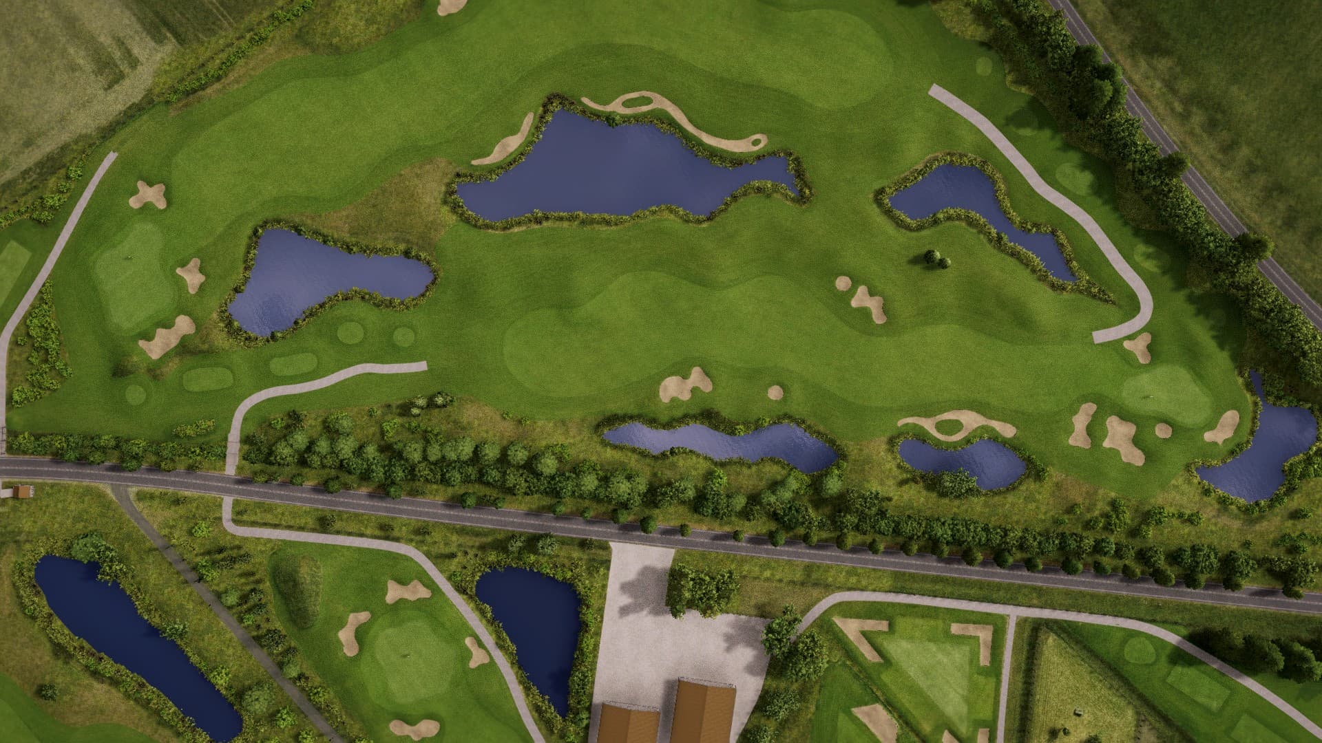 Hole 3 at Koksijde Golf ter Hille
