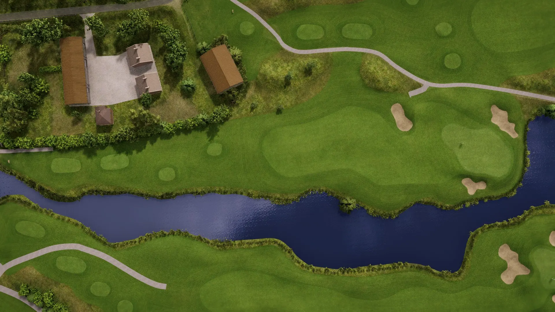 Hole 8 at Koksijde Golf ter Hille