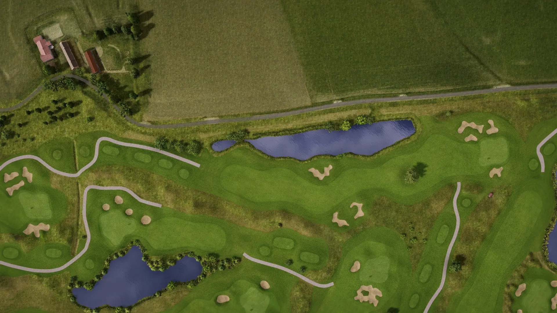 Hole 11 at Koksijde Golf ter Hille