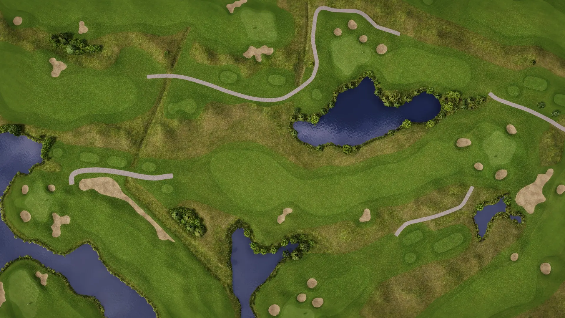 Hole 14 at Koksijde Golf ter Hille