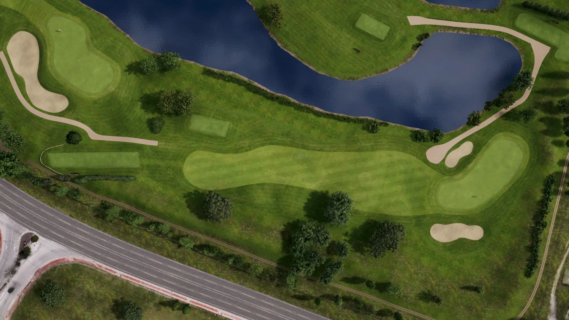 Hole 3 at Club de Golf la Dehesa
