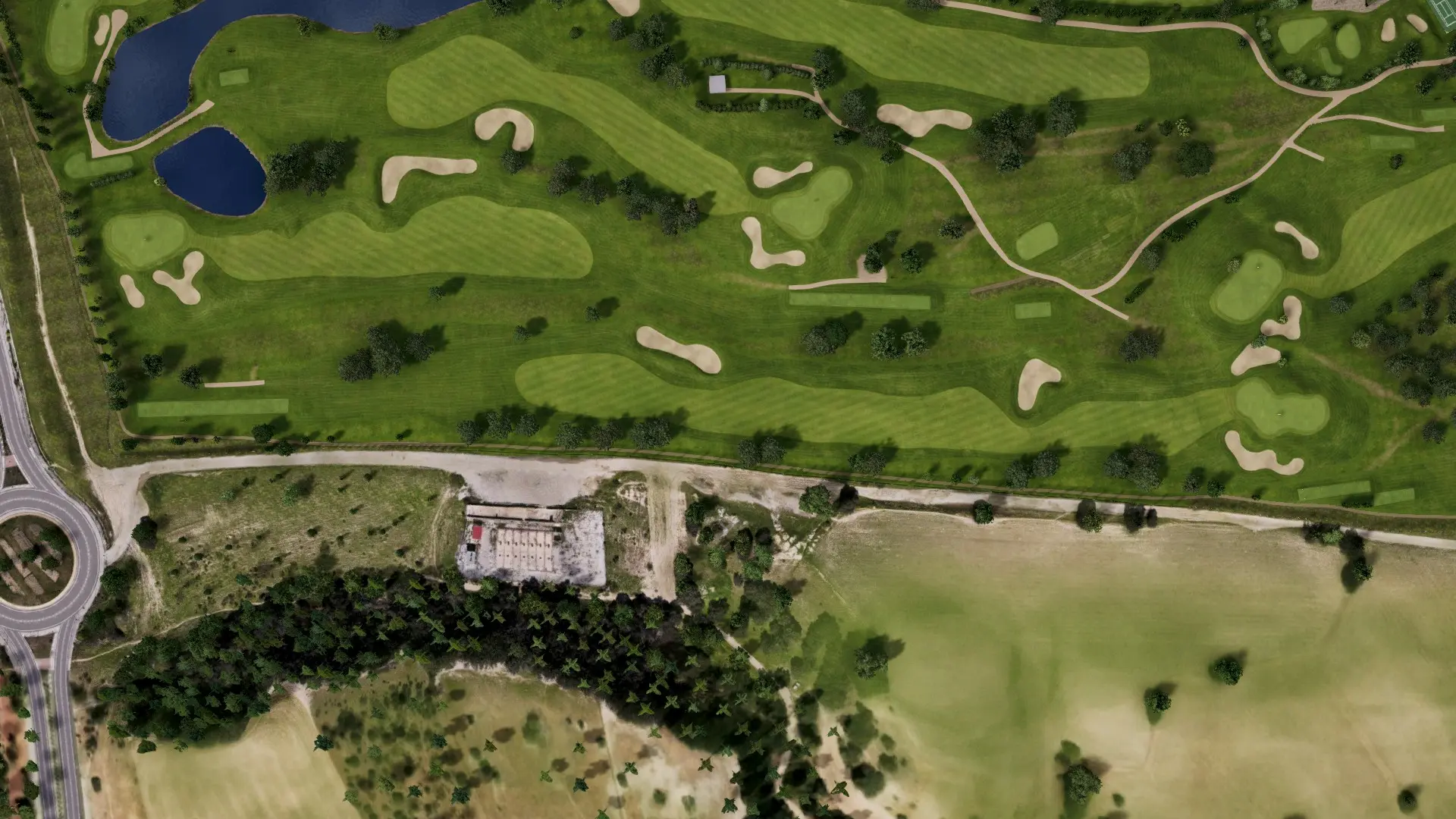 Hole 6 at Club de Golf la Dehesa