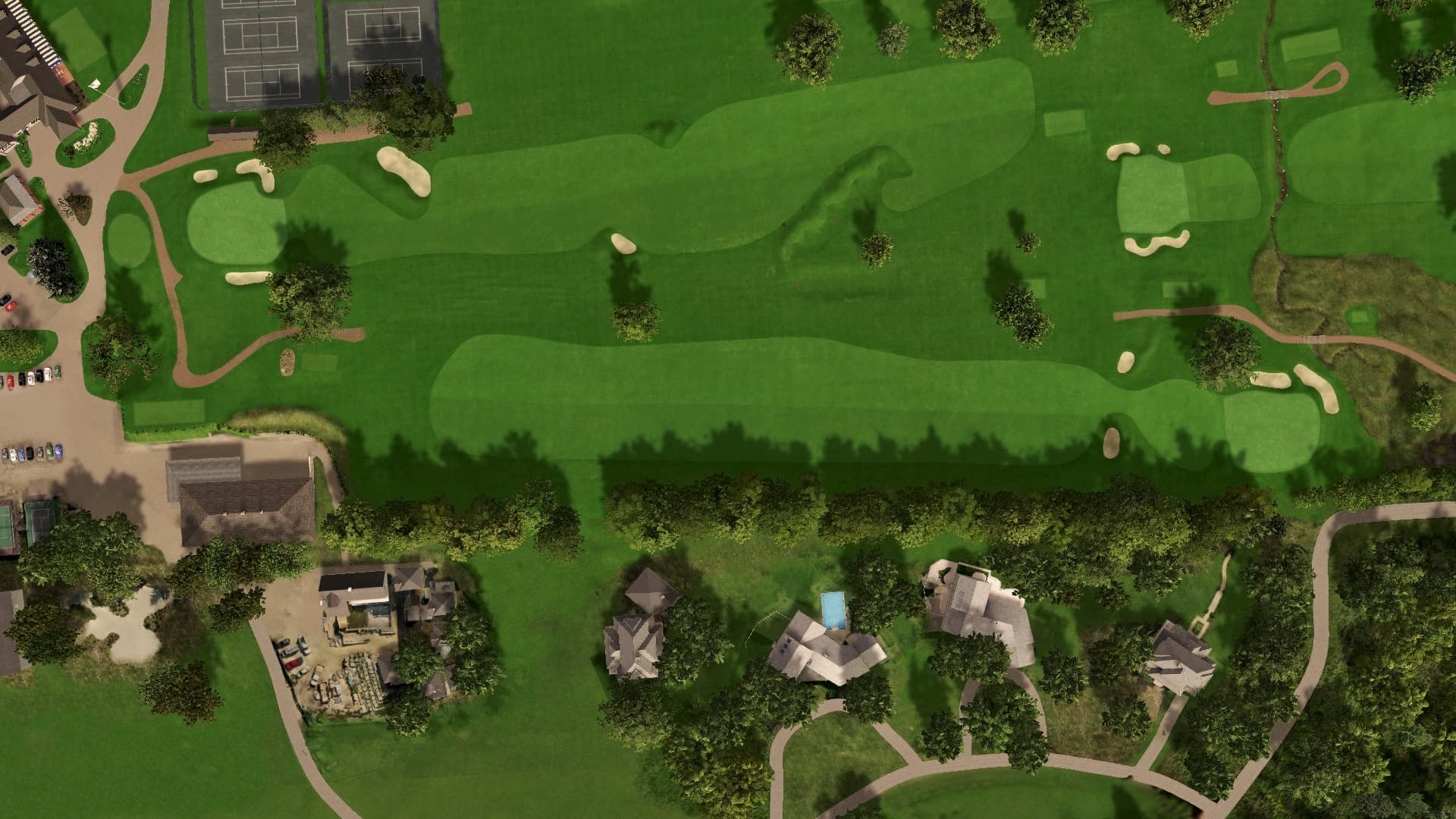 Hole 1 at Lake Geneva Country Club