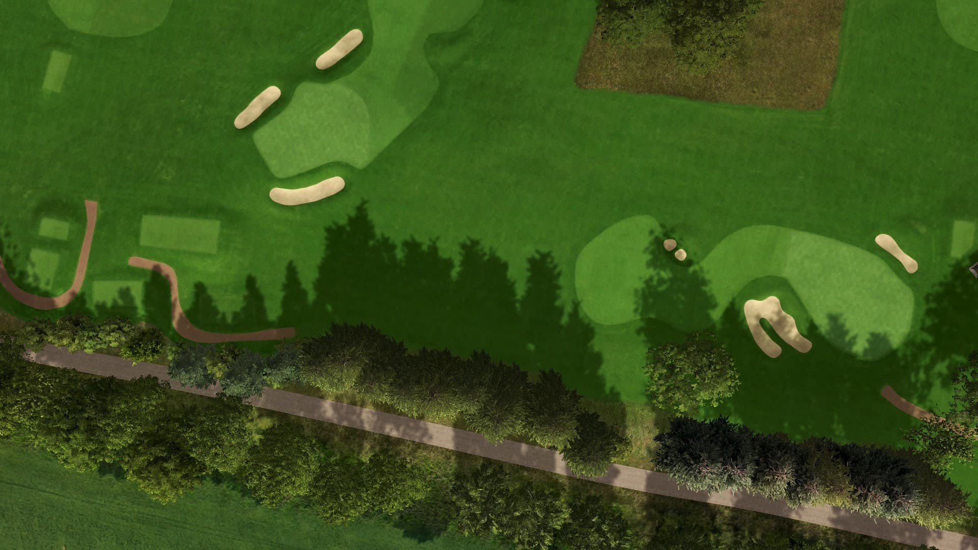 Hole 5 at Lake Geneva Country Club