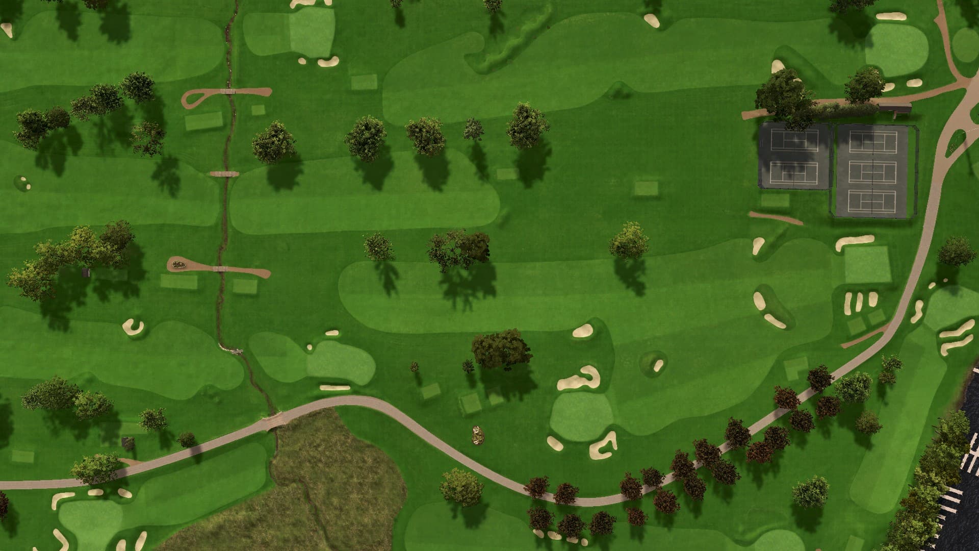Hole 14 at Lake Geneva Country Club