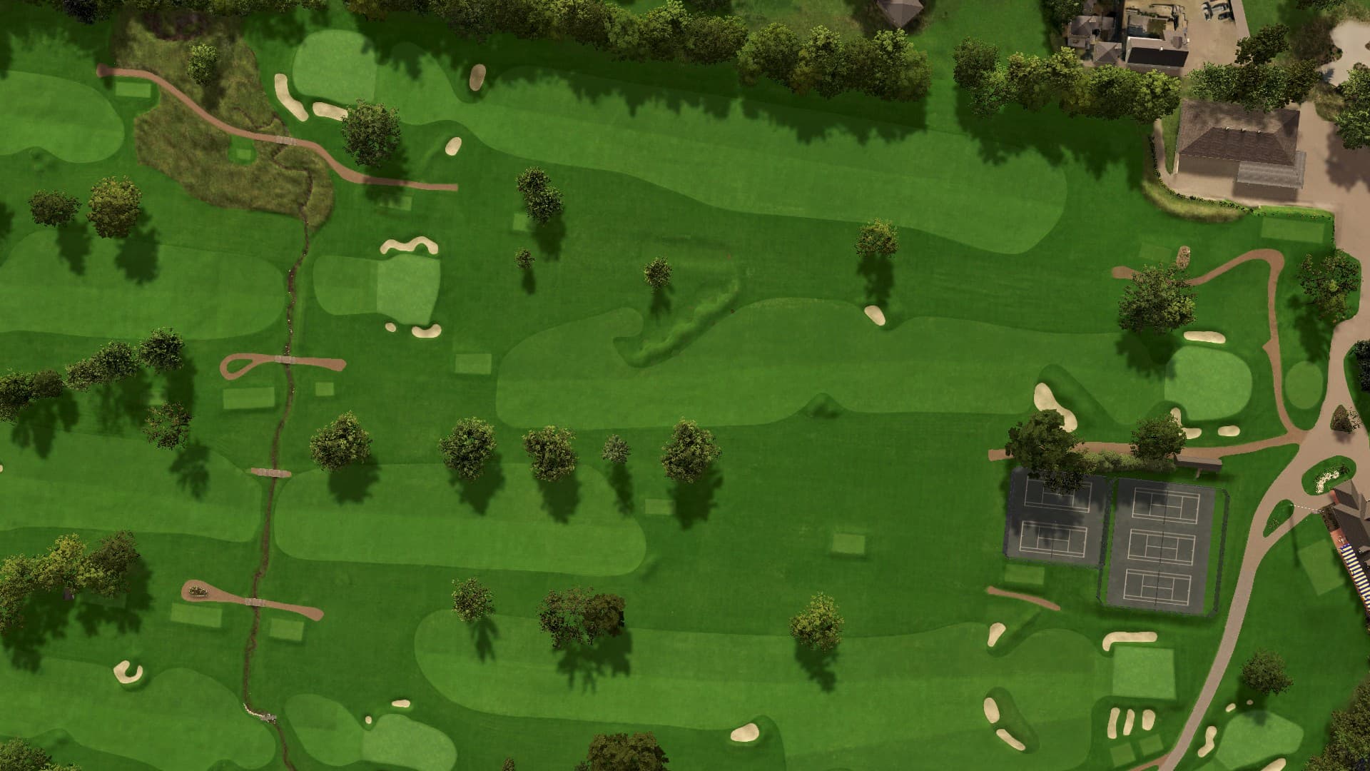 Hole 18 at Lake Geneva Country Club