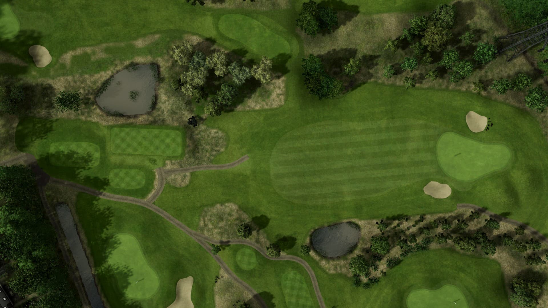 Hole 1 at Landgoed Bergvliet GC