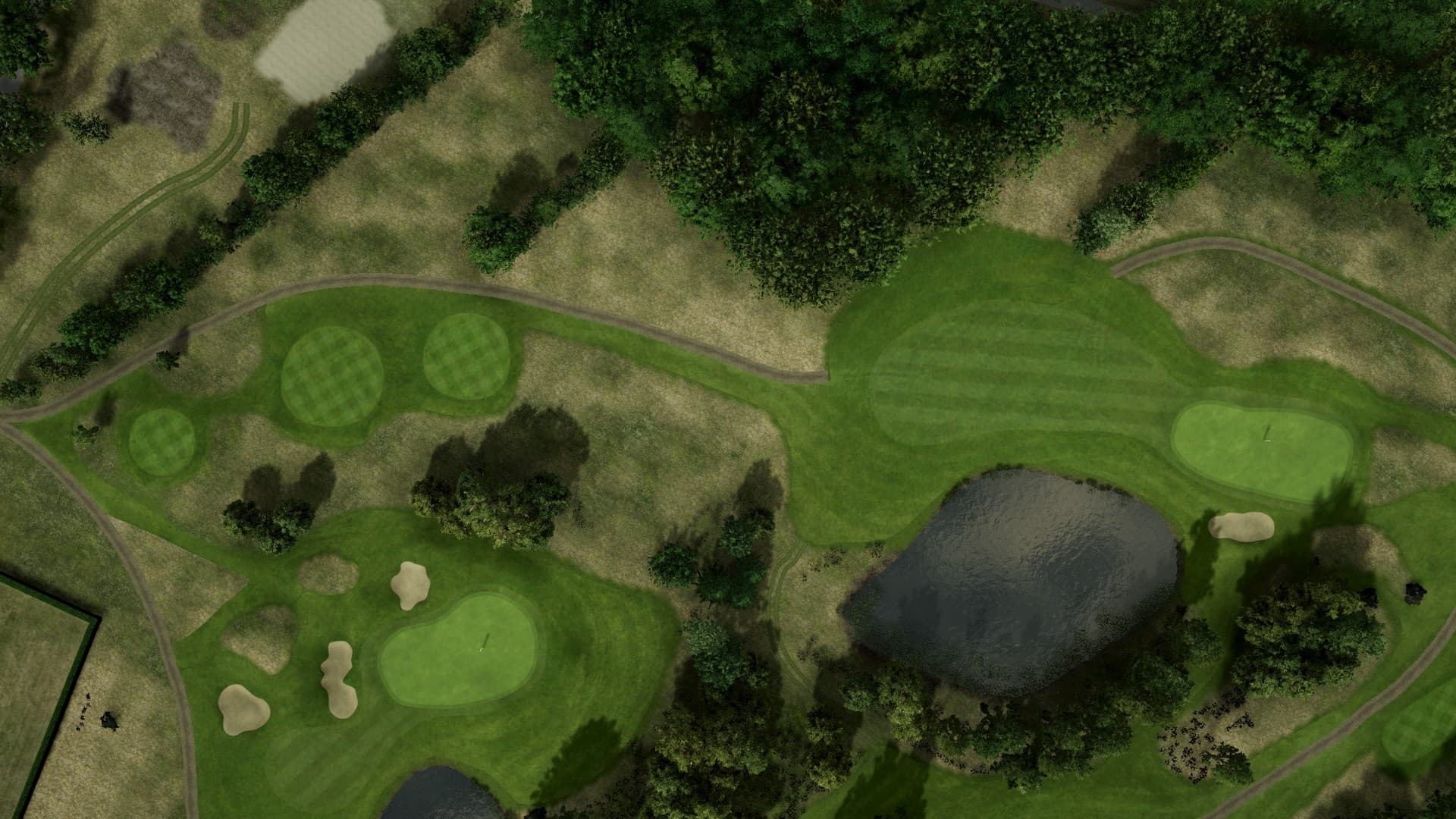 Hole 4 at Landgoed Bergvliet GC