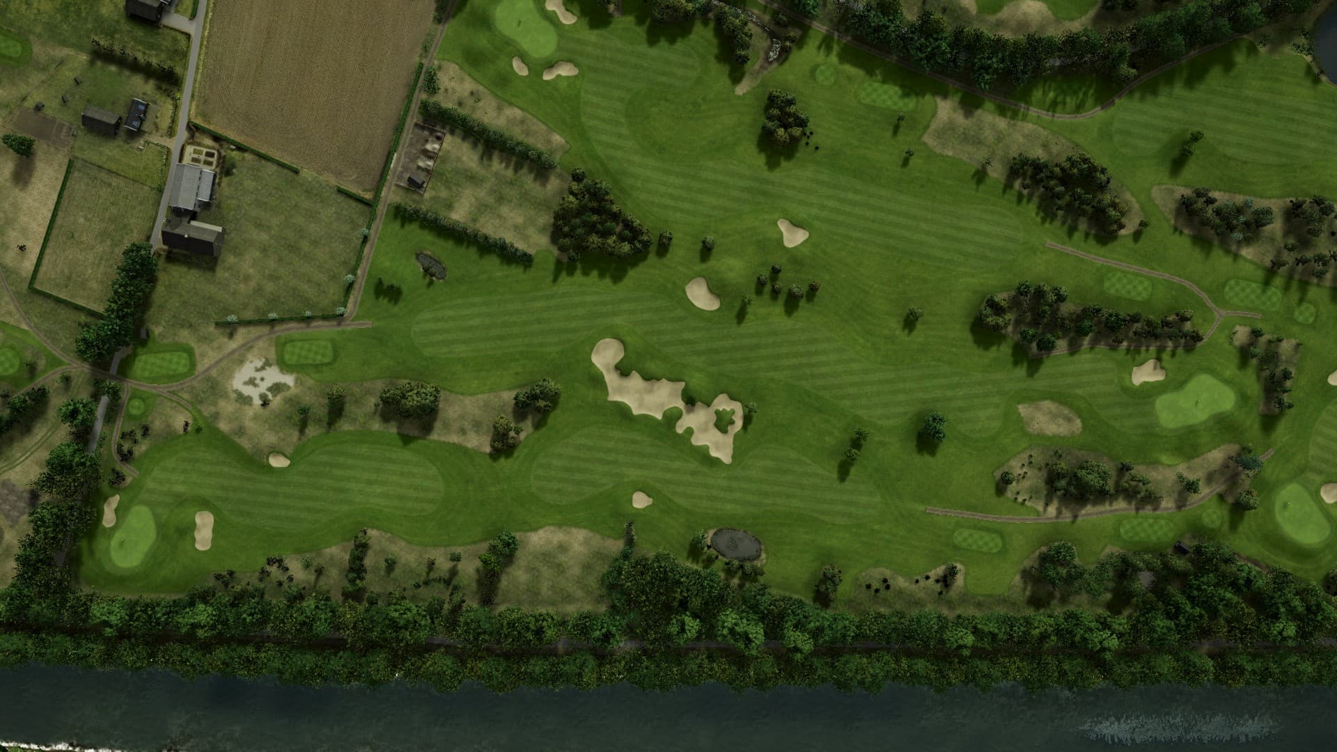 Hole 7 at Landgoed Bergvliet GC
