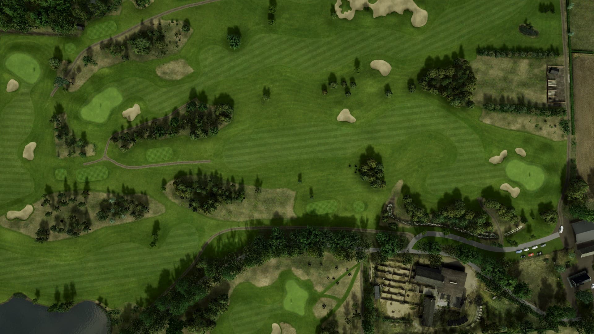 Hole 8 at Landgoed Bergvliet GC