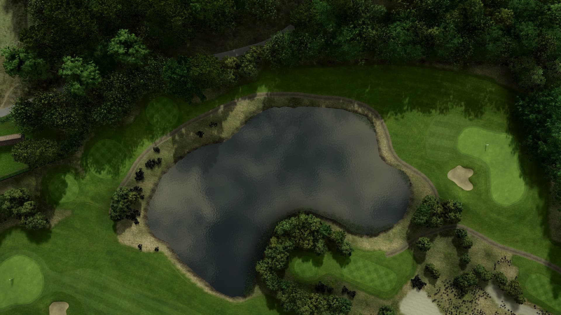 Hole 15 at Landgoed Bergvliet GC