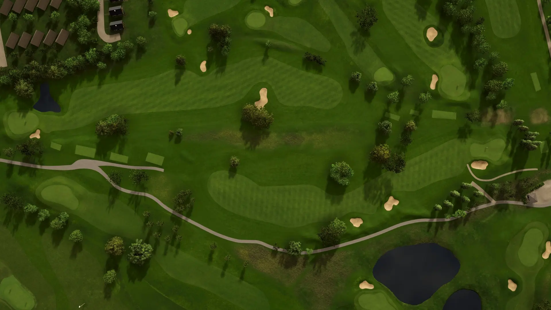 Hole 1 at Landskrona GK Erikstorp Course