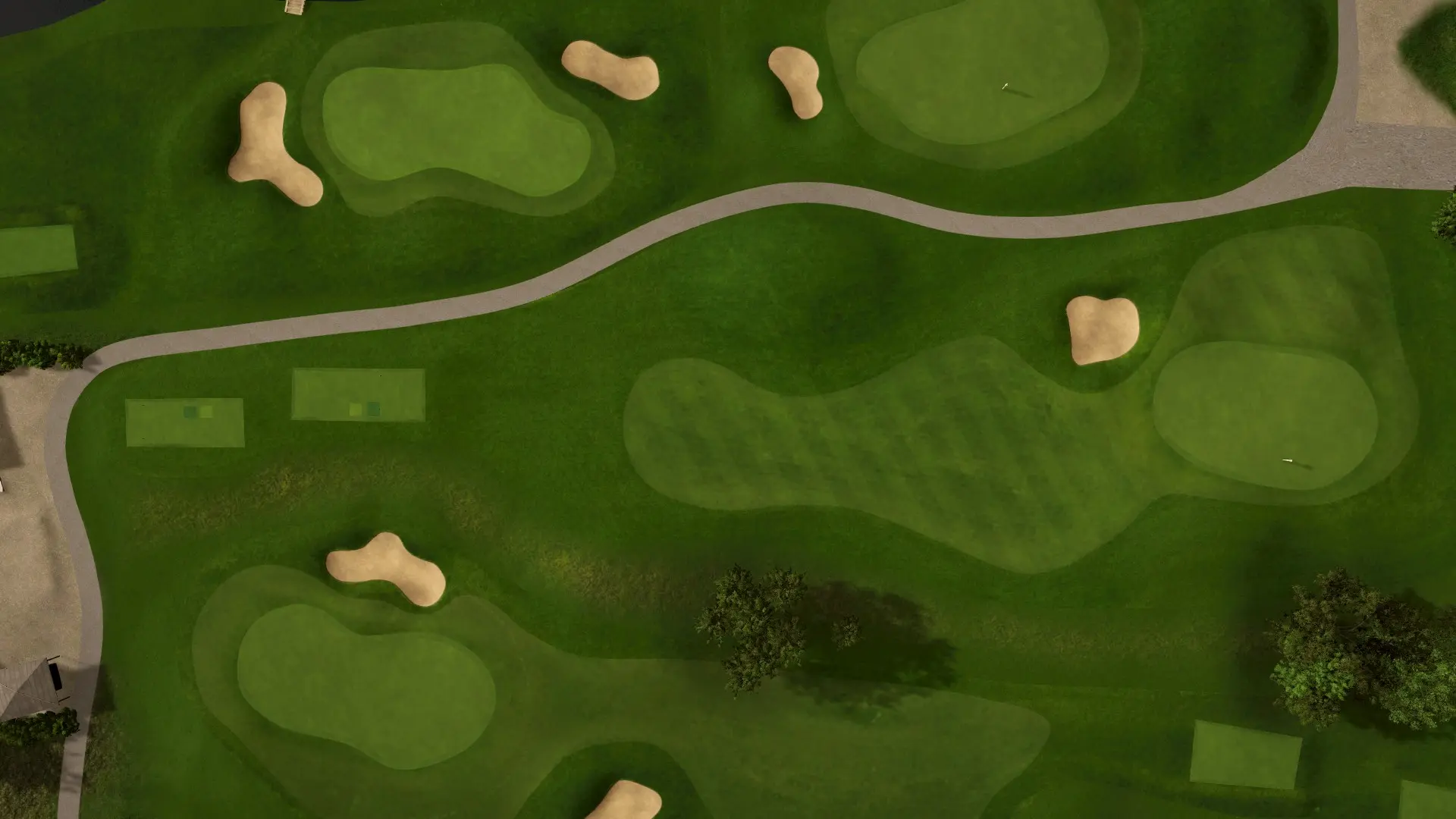 Hole 2 at Landskrona GK Erikstorp Course