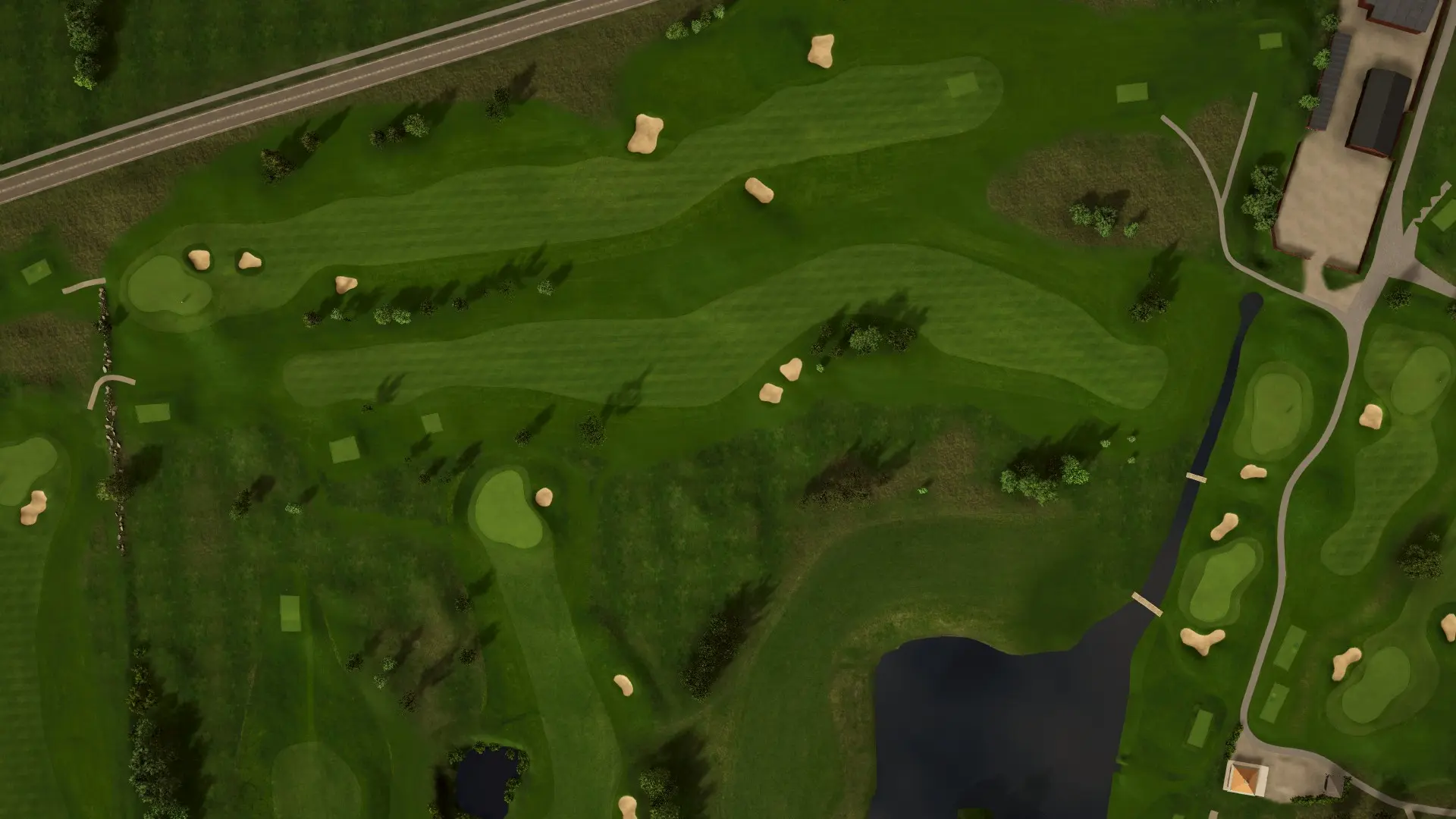 Hole 8 at Landskrona GK Erikstorp Course