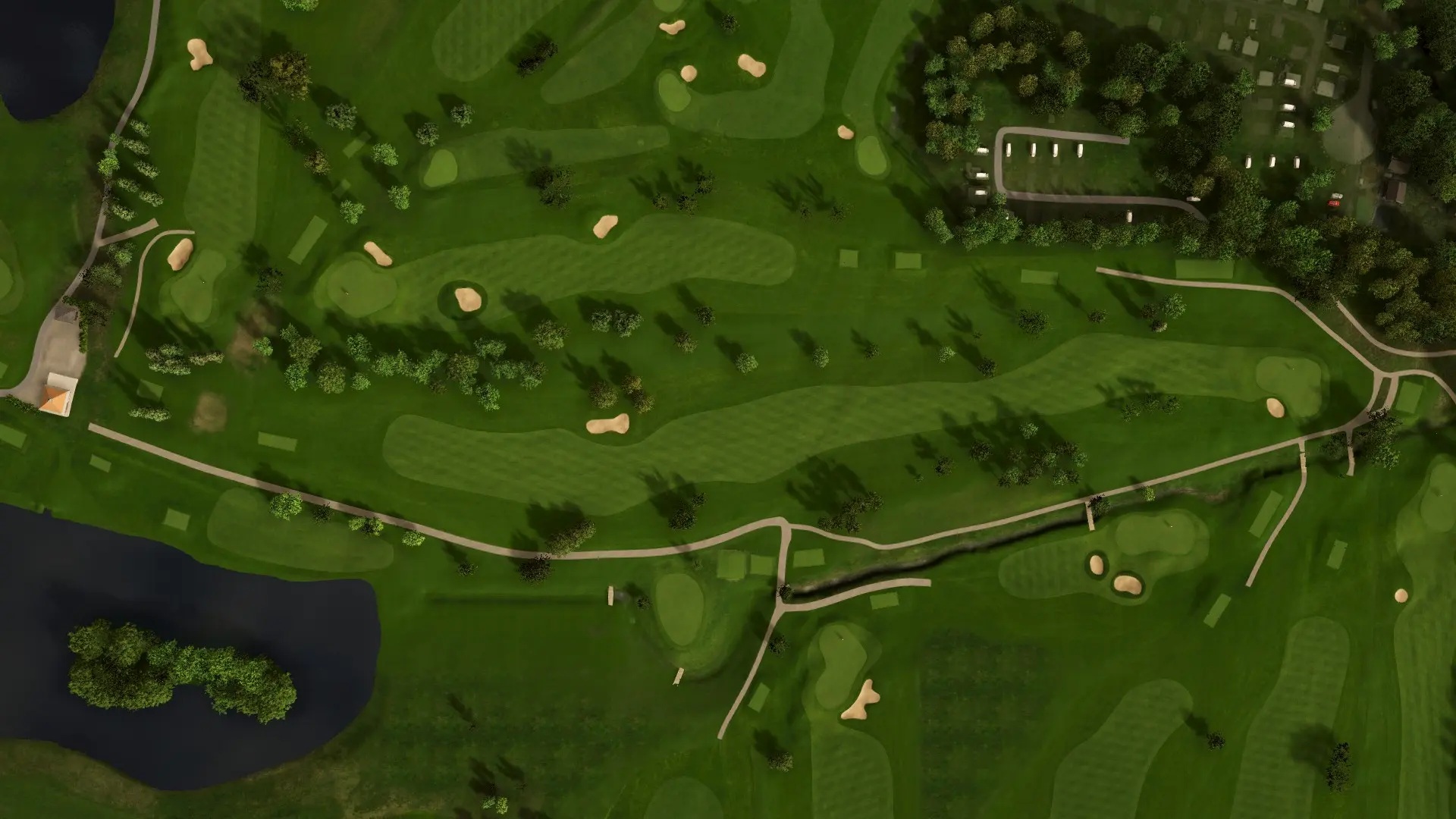 Hole 9 at Landskrona GK Erikstorp Course